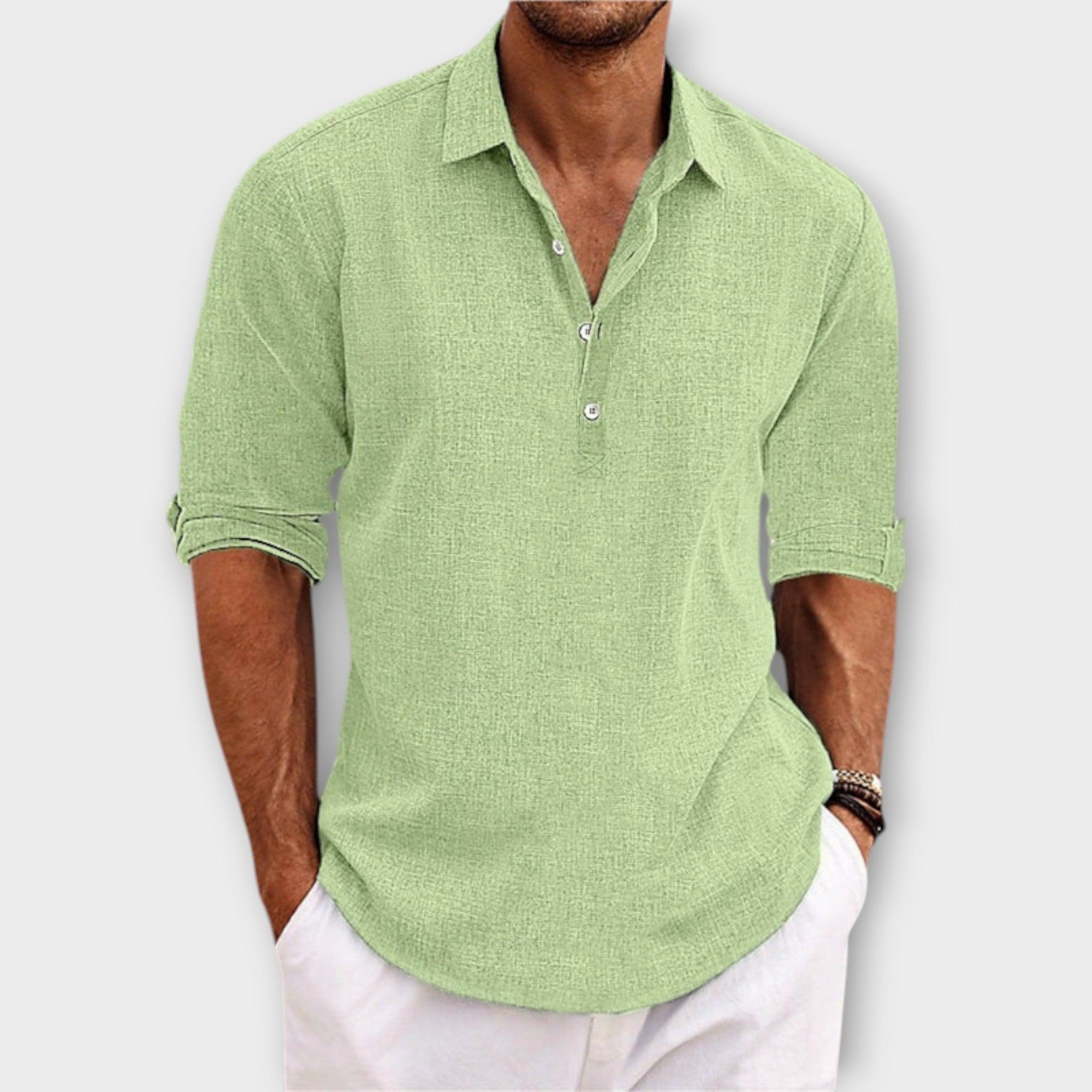 Velmorin™ | Comfort Cotton Linen Shirt