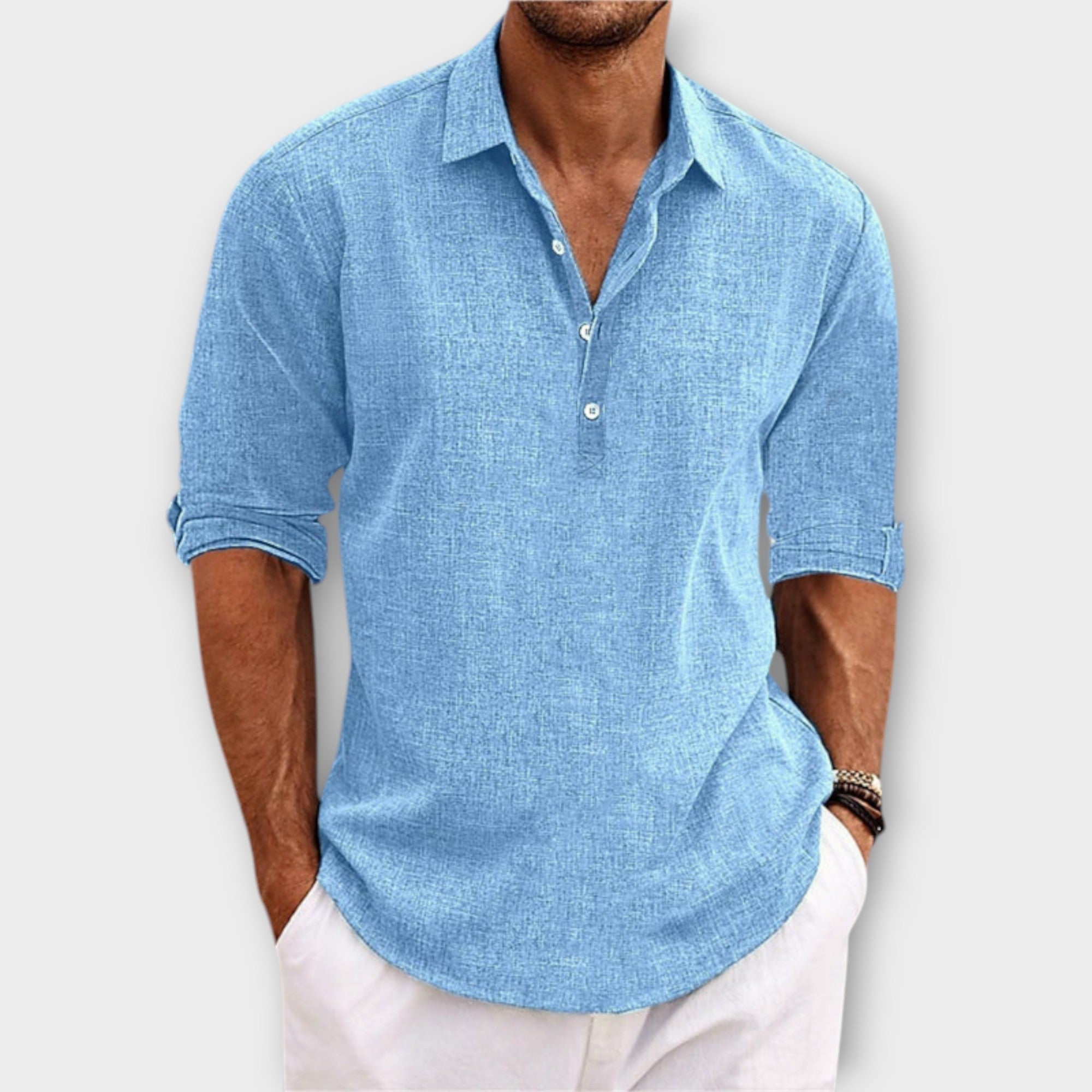 Velmorin™ | Comfort Cotton Linen Shirt