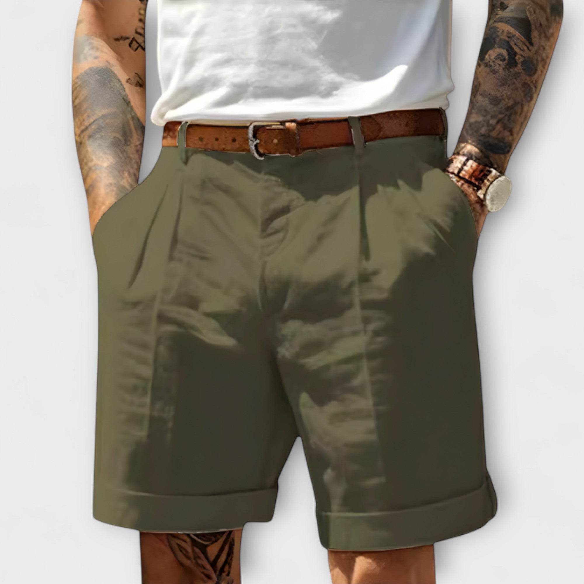 Velmorin™ | Elegant Cotton Shorts