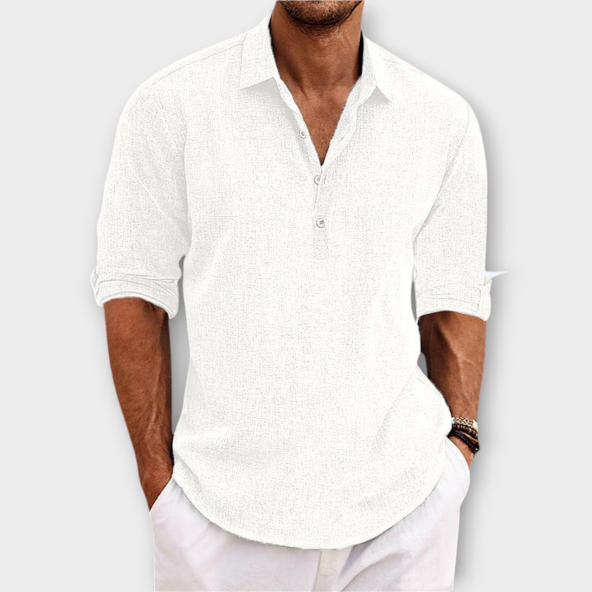 Velmorin™ | Comfort Cotton Linen Shirt