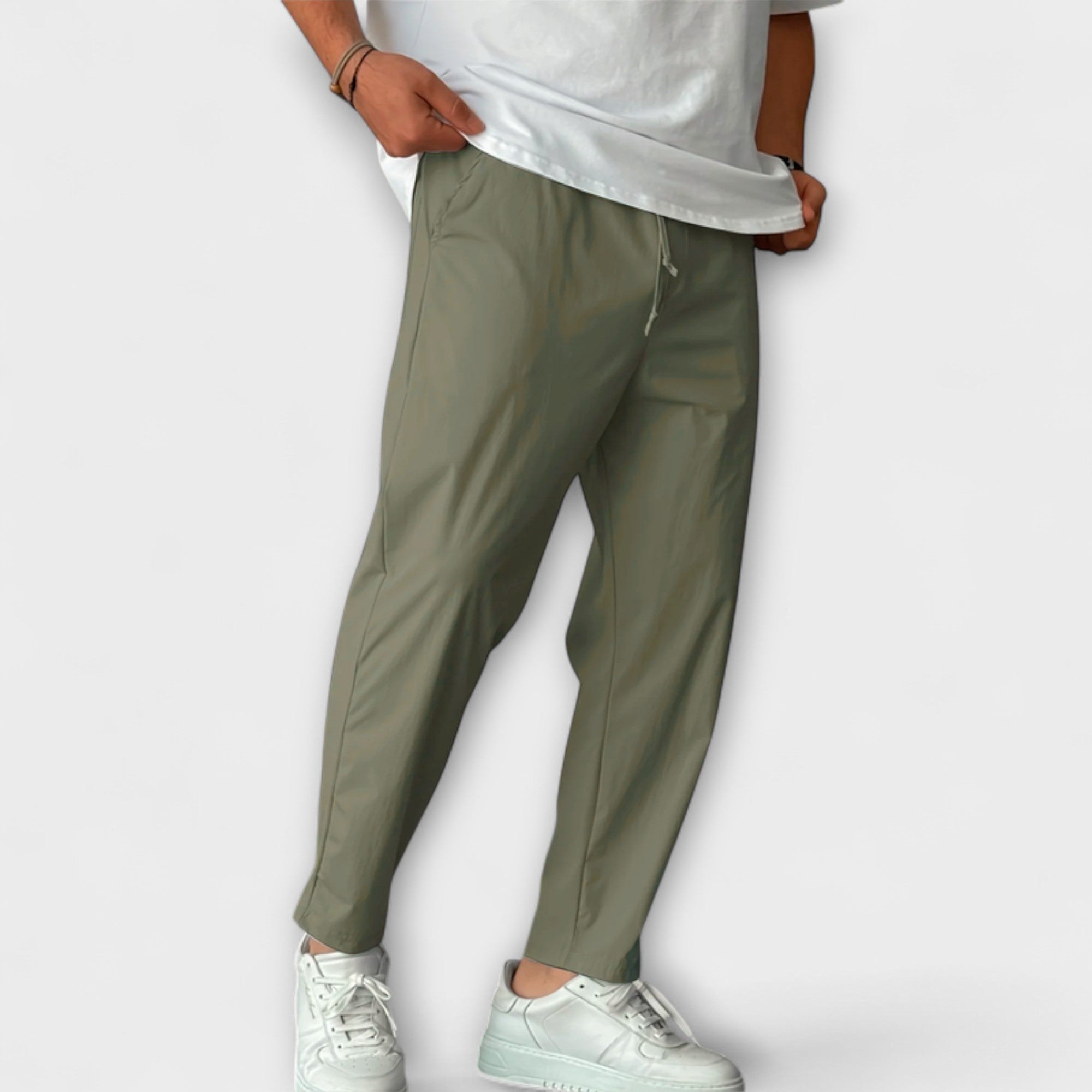 Velmorin™ | Lightweight High-Waisted Trousers