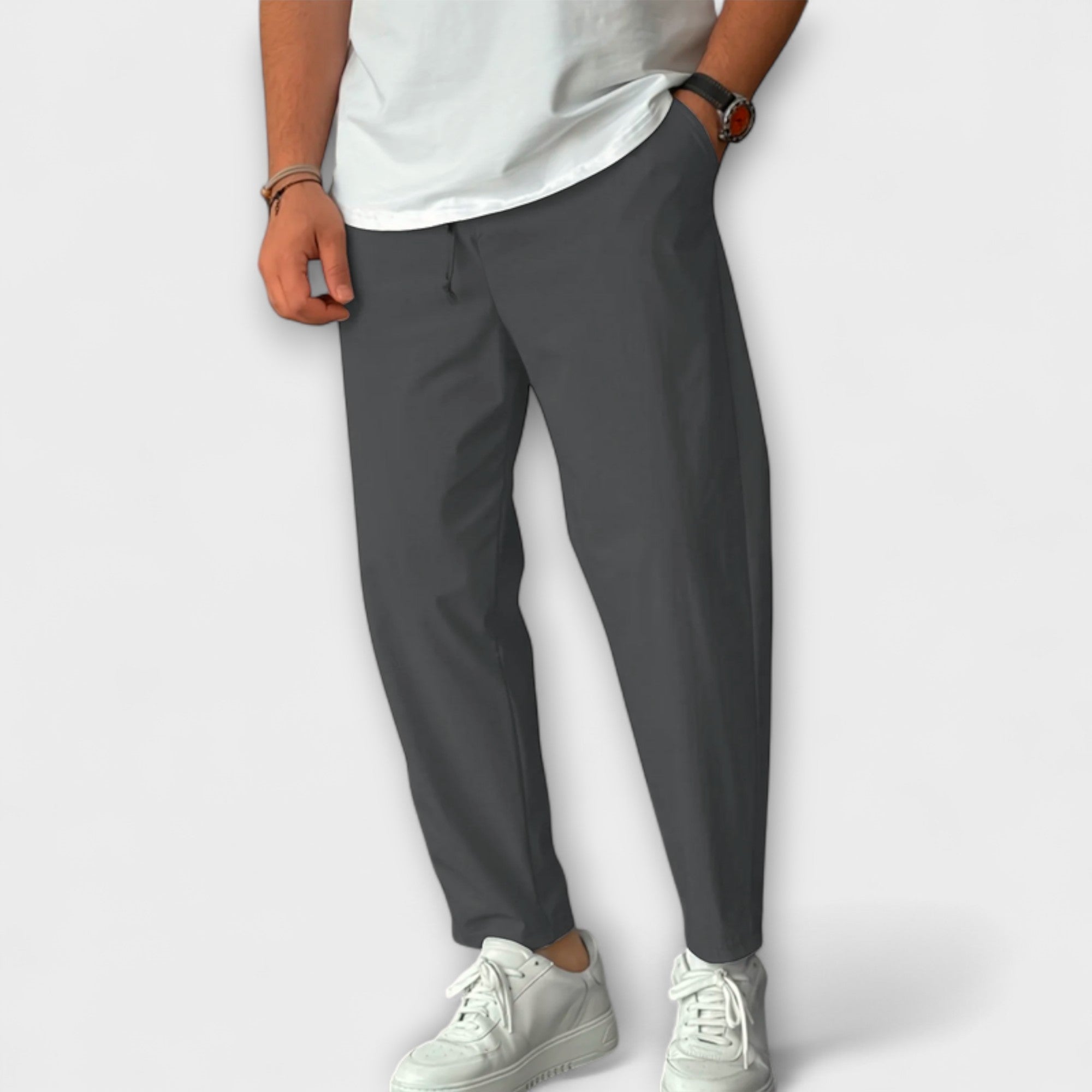 Velmorin™ | Lightweight High-Waisted Trousers