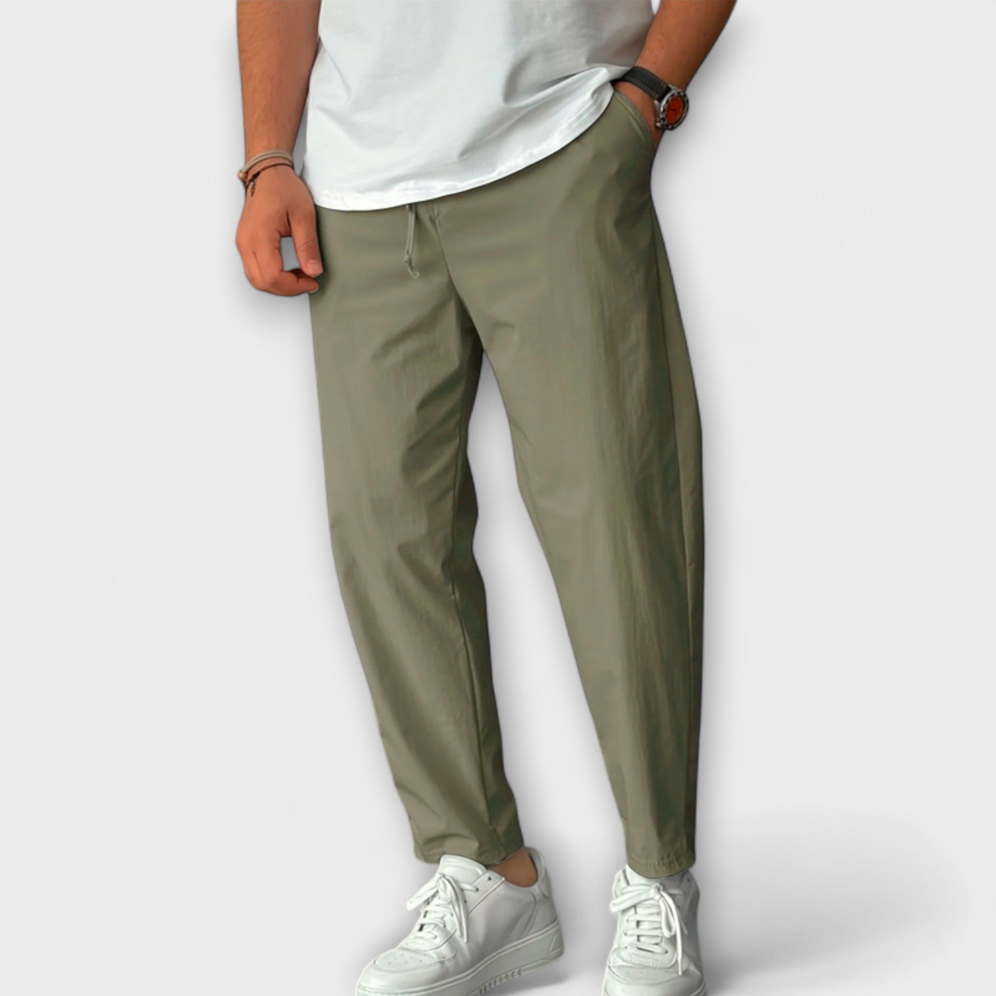 Velmorin™ | Lightweight High-Waisted Trousers