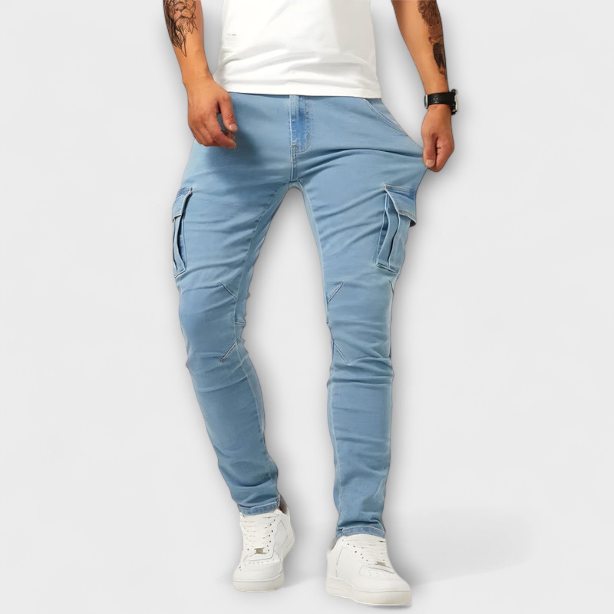 Velmorin™ | Stretch Cargo Jeans