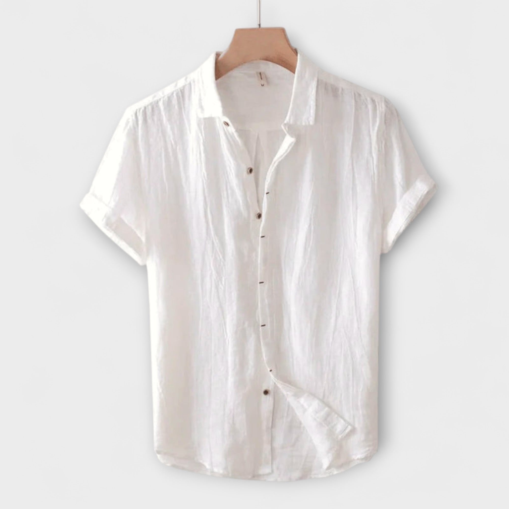 Velmorin™ | Merlot Linen Shirt
