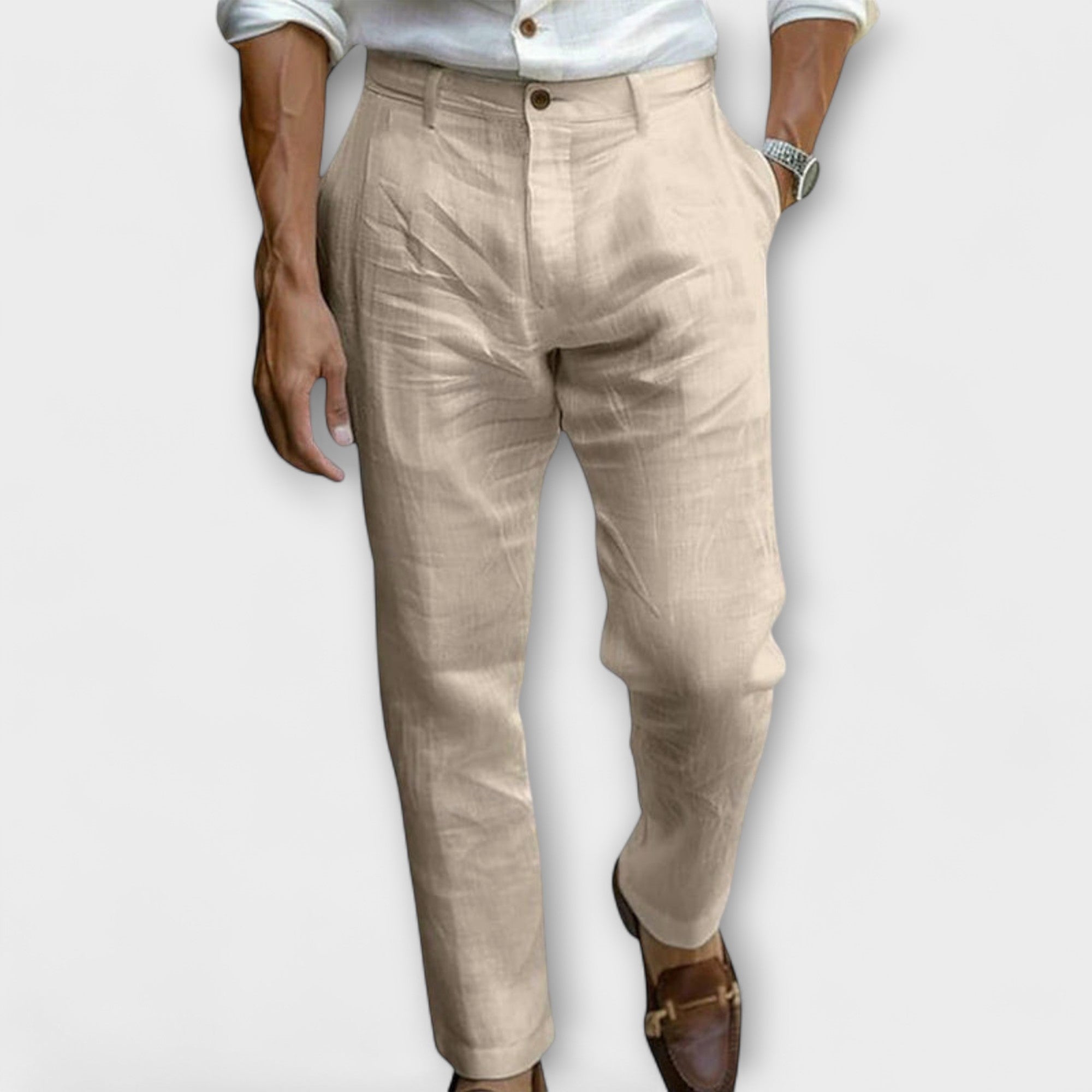 Velmorin™ | Elegant Linen Trousers