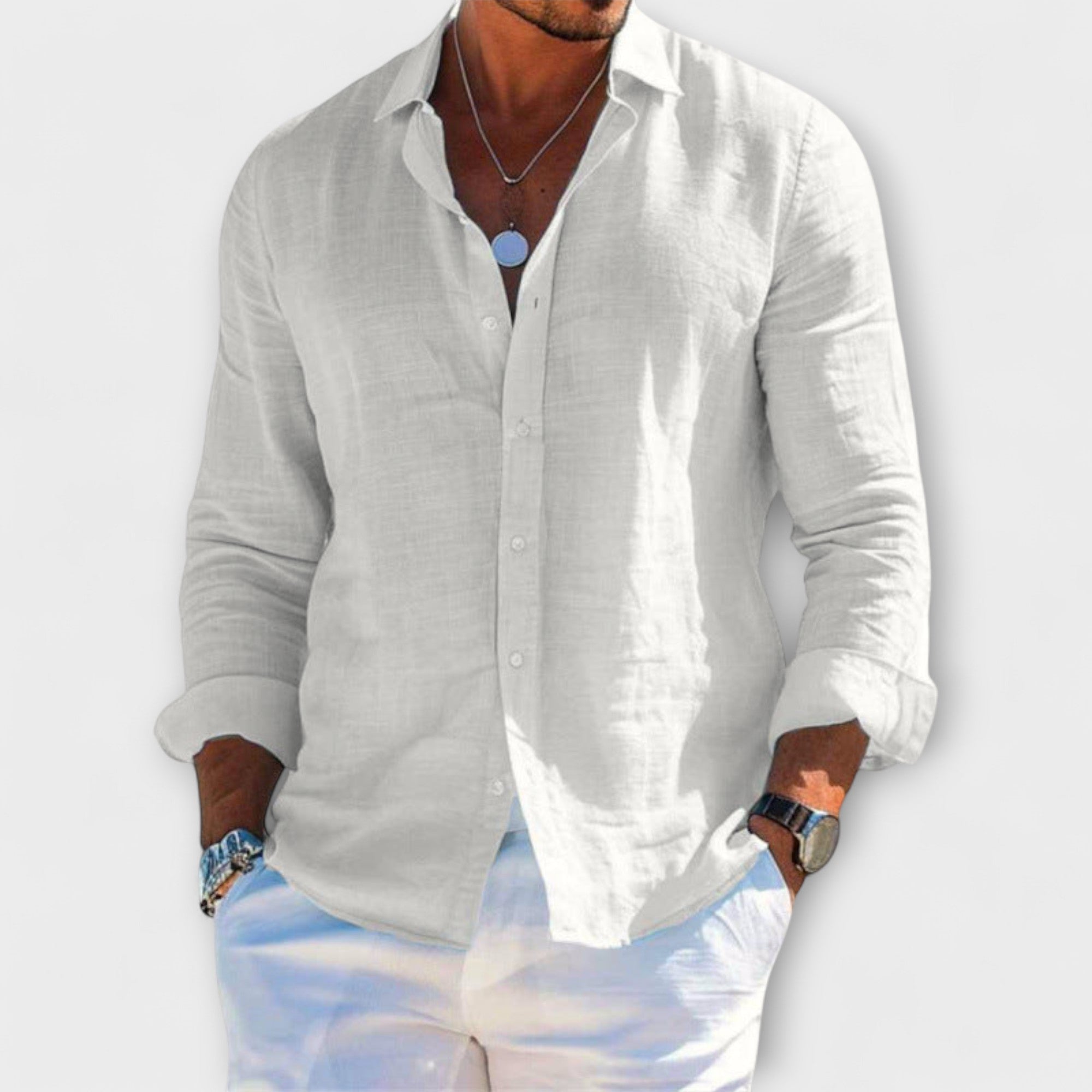 Velmorin™ | Elegant Long-Sleeve Shirt