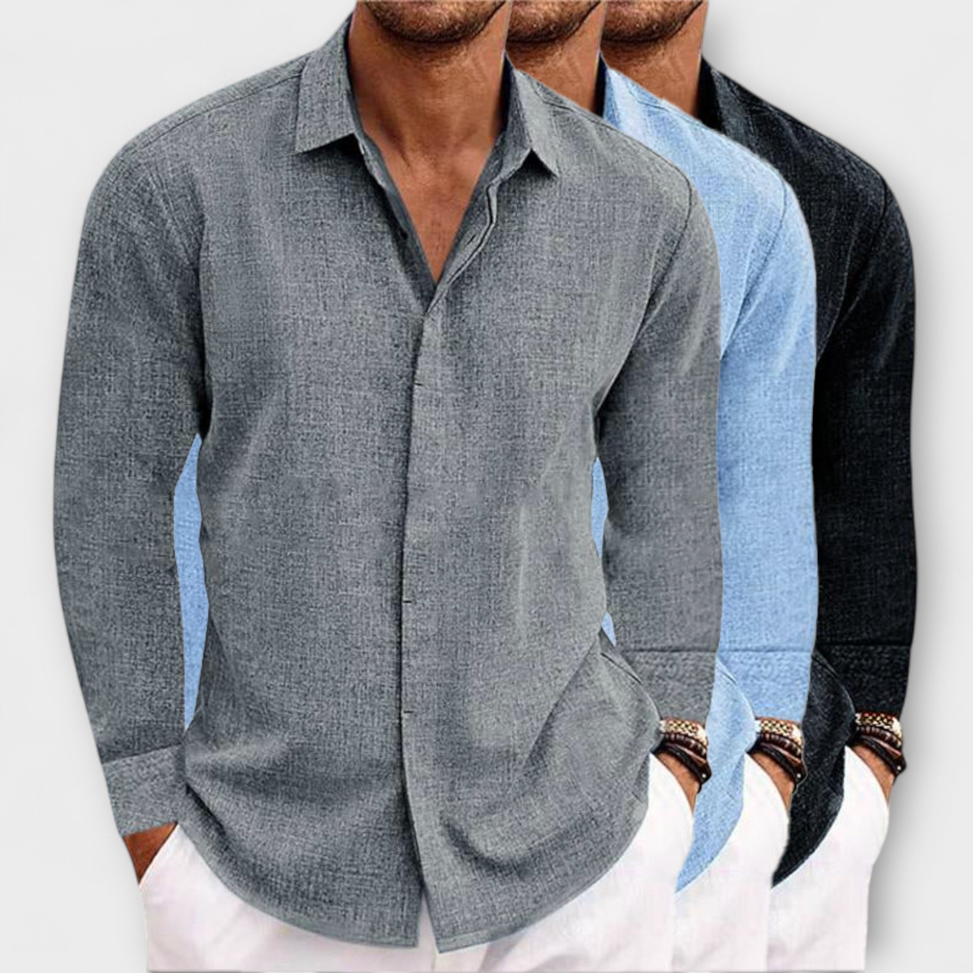Velmorin™ | Casual Long Sleeve Shirt