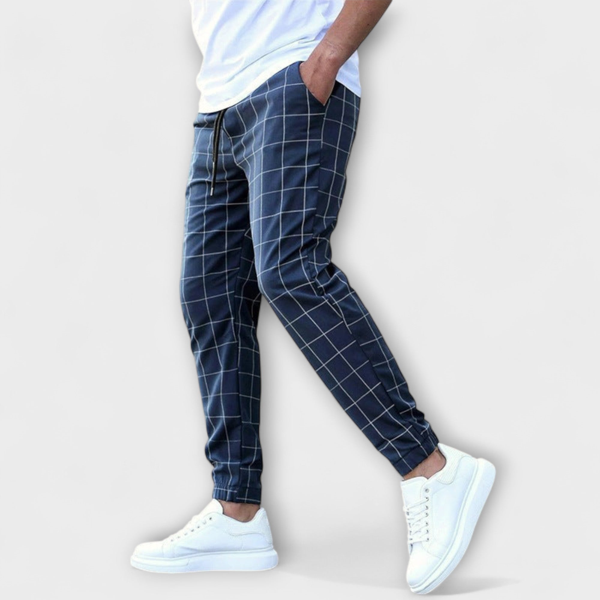 Velmorin™ | Checked Jogger Trousers