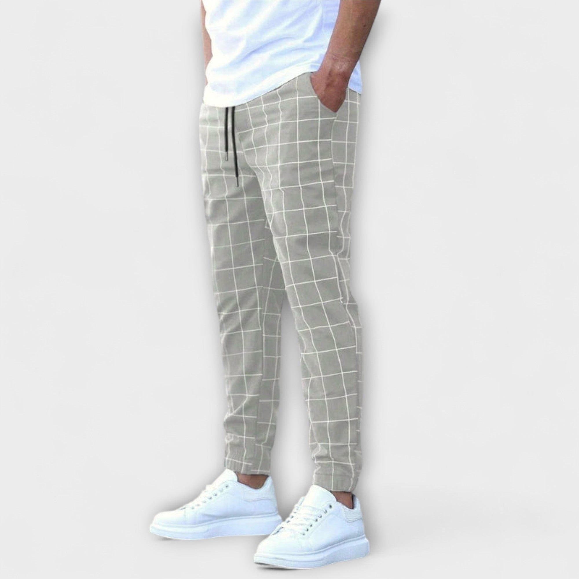 Velmorin™ | Checked Jogger Trousers