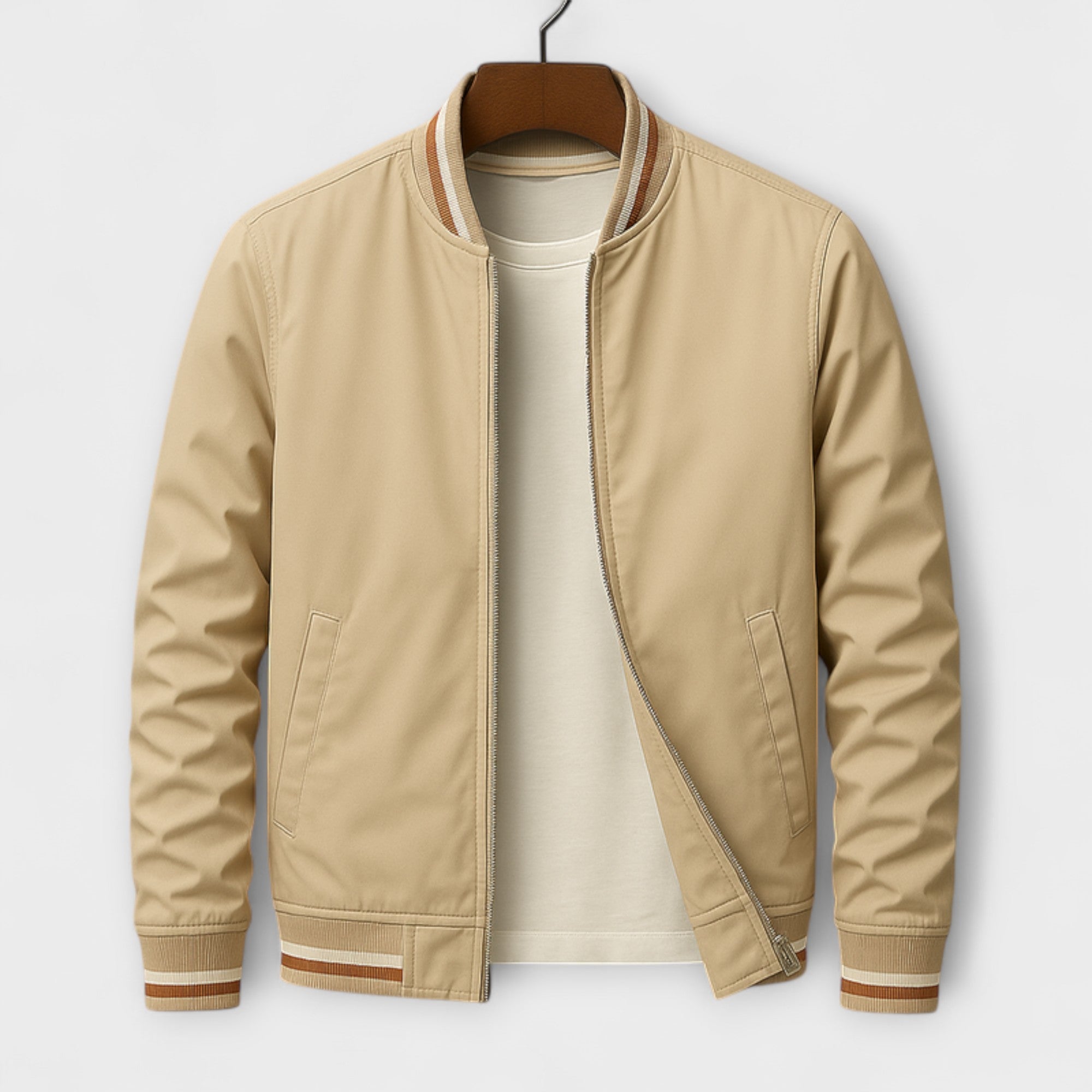 Velmorin™ | Striped Summer Bomber Jacket