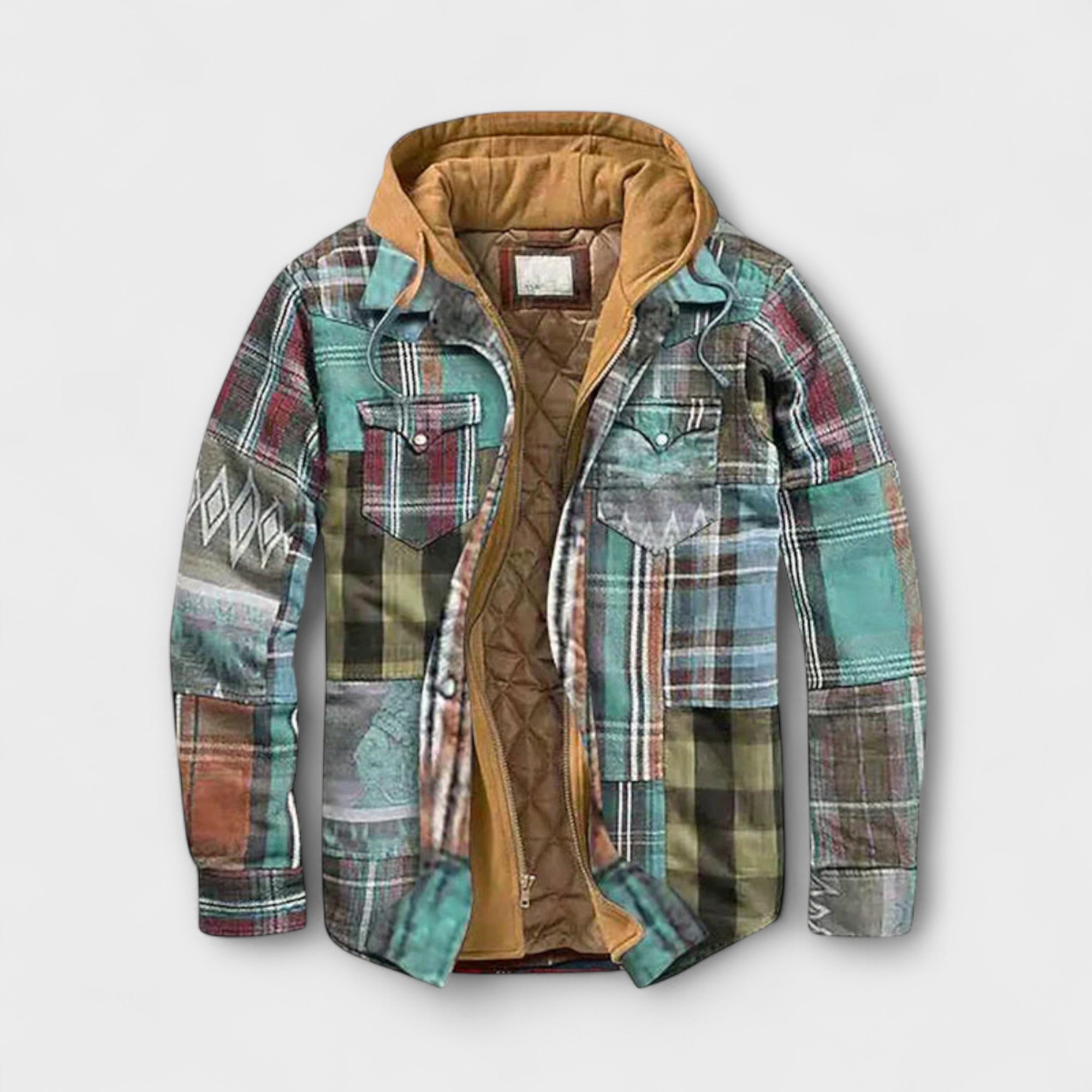 Velmorin™ | Patchwork Check Jacket