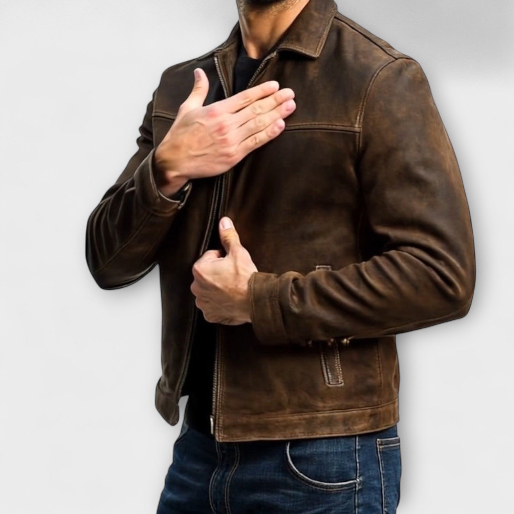 Velmorin™ | Classic Leather Jacket