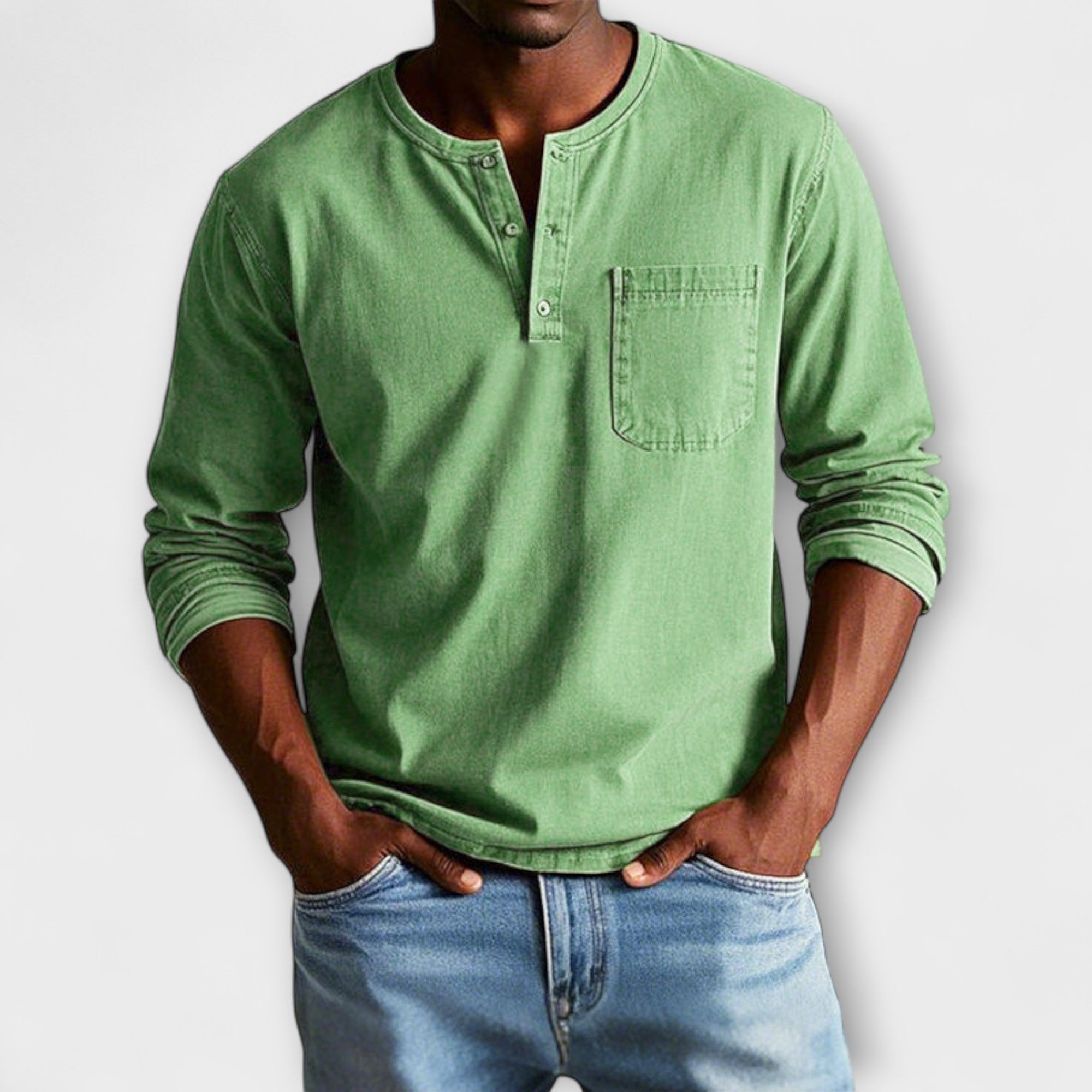 Velmorin™ | Vintage Long Sleeve Shirt