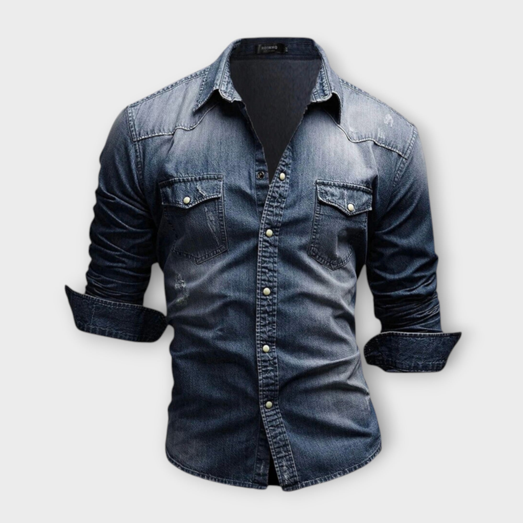 Velmorin™ | Modern Denim Shirt