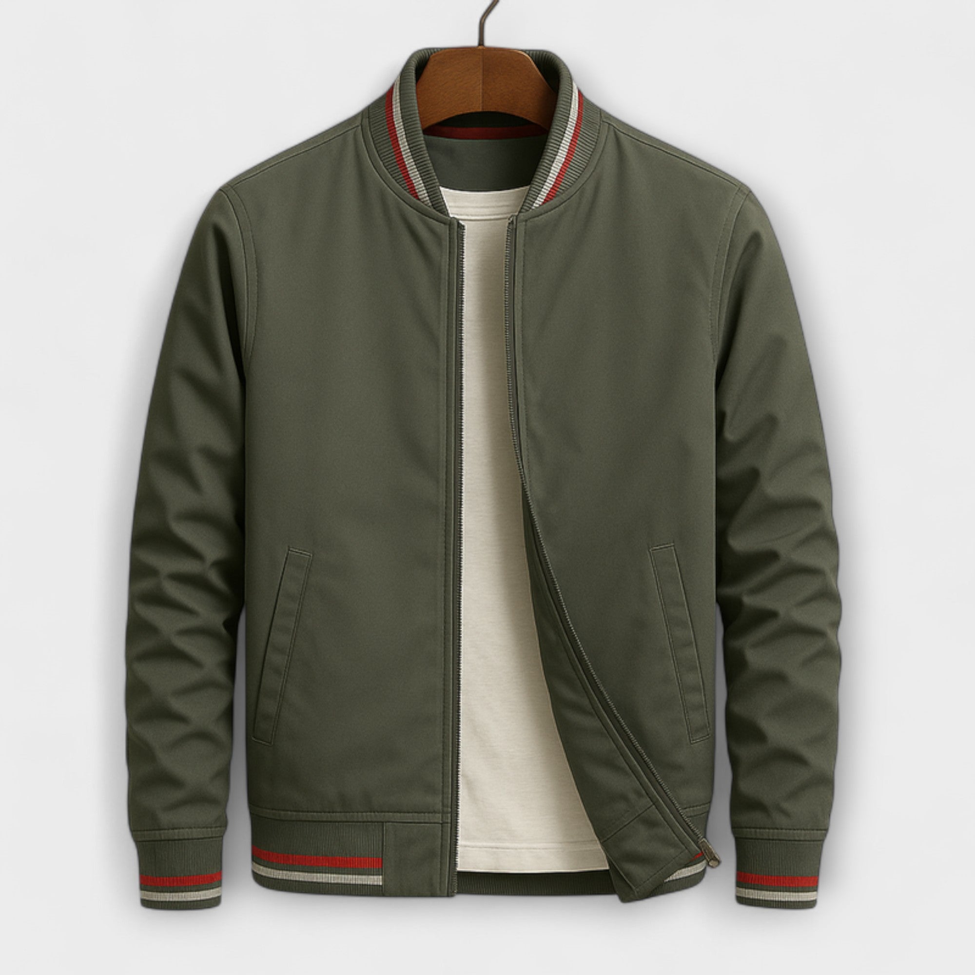 Velmorin™ | Striped Summer Bomber Jacket