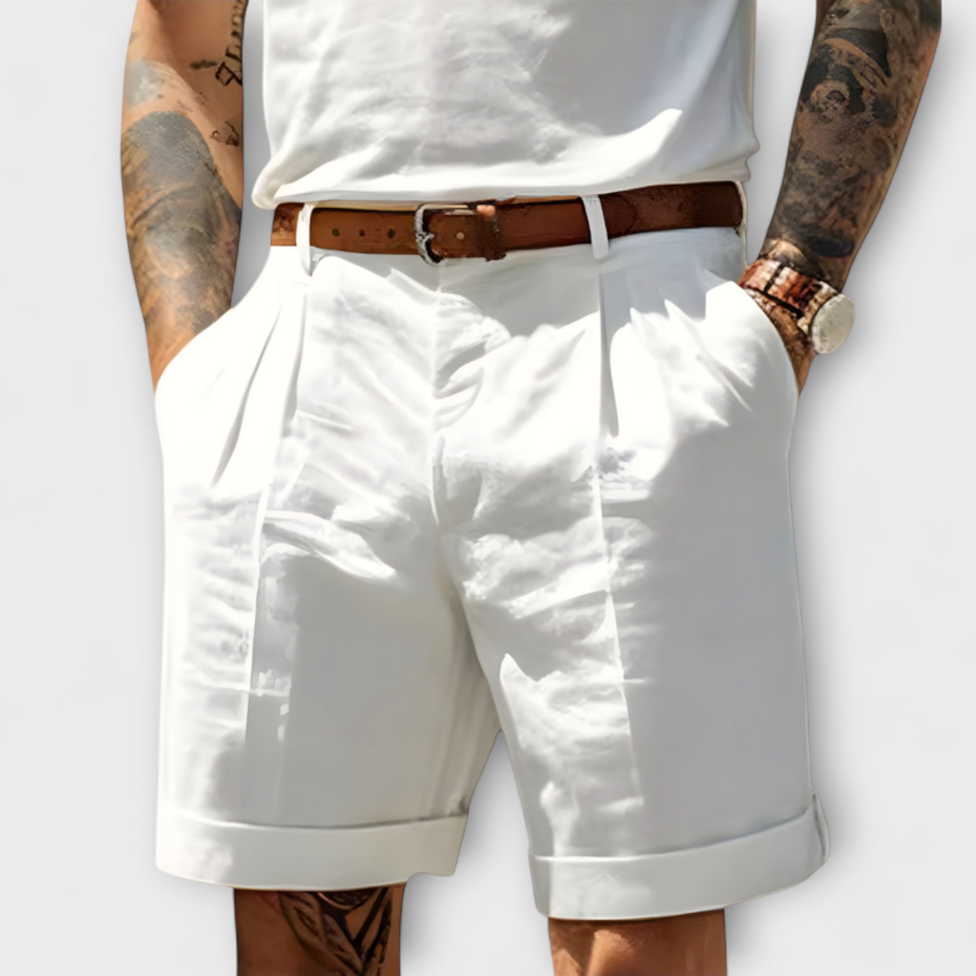 Velmorin™ | Elegant Cotton Shorts
