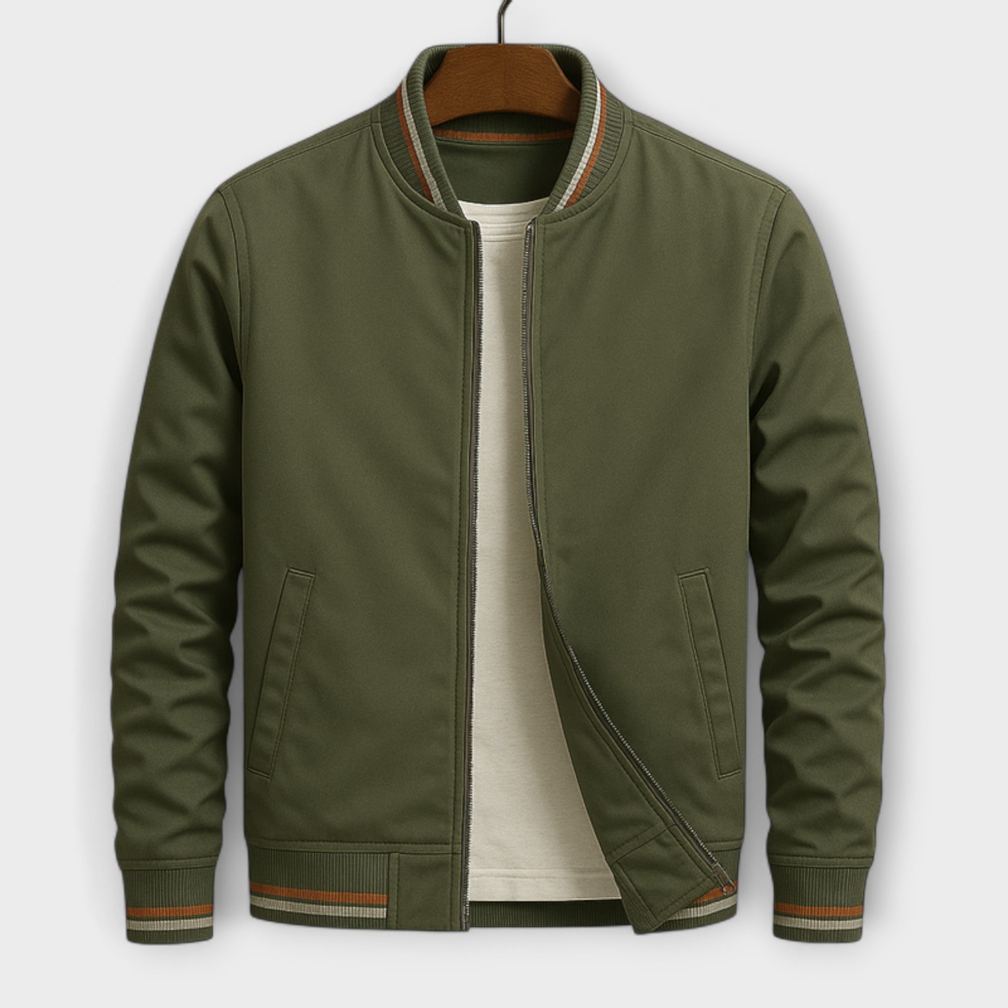 Velmorin™ | Striped Summer Bomber Jacket