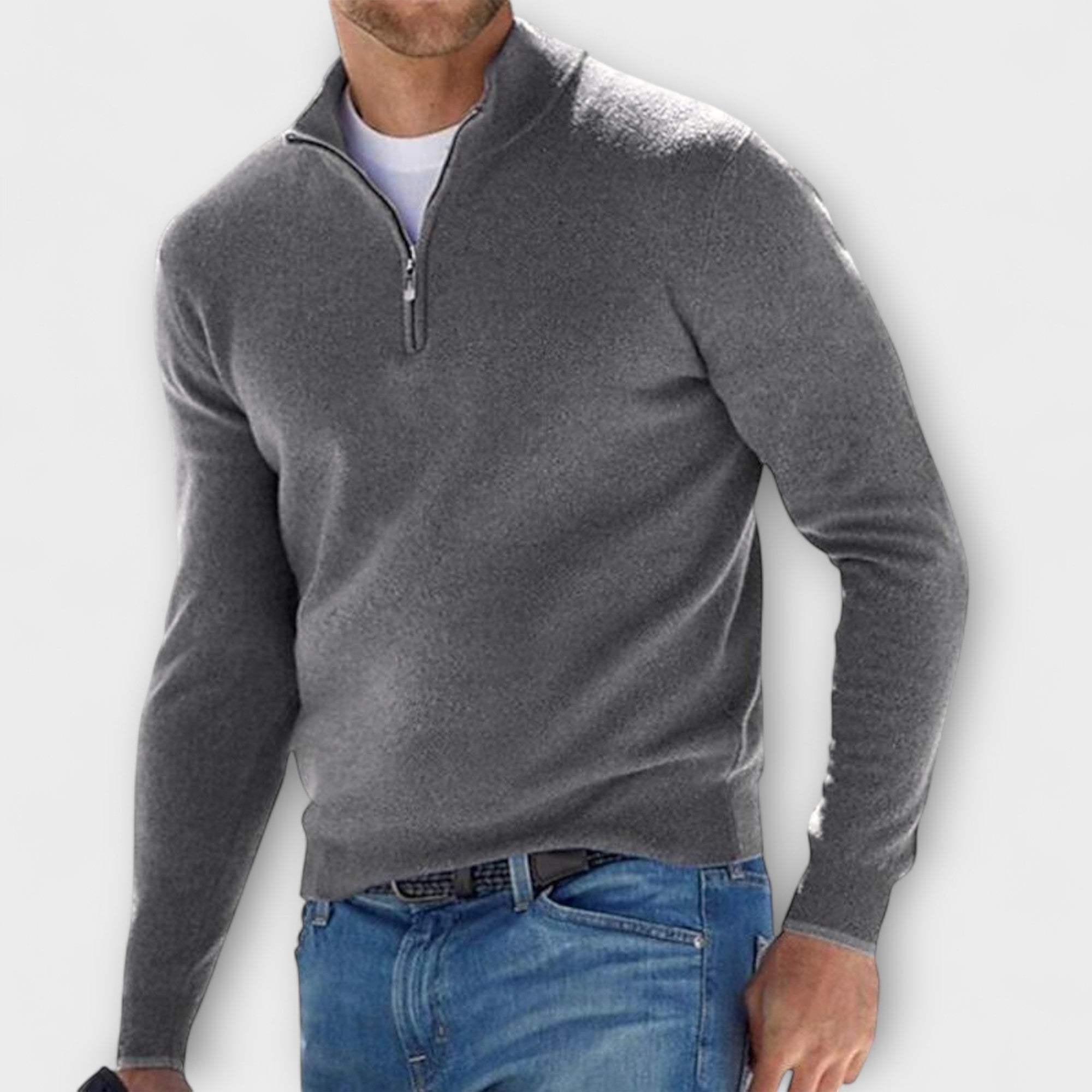 Velmorin™ | Zip Knit Sweater