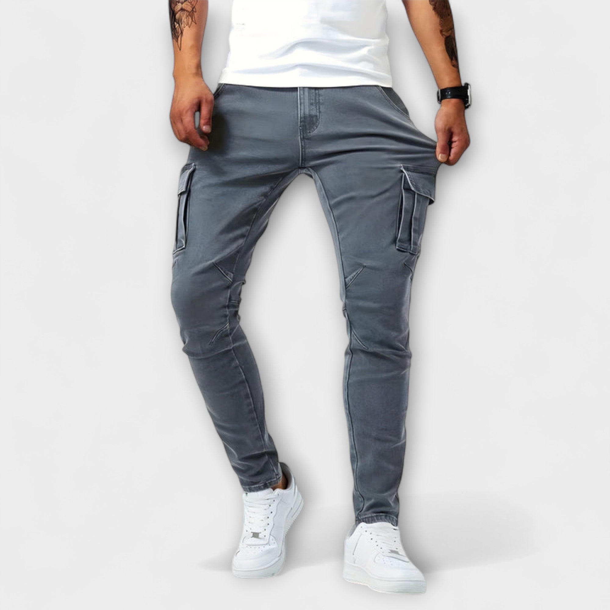 Velmorin™ | Stretch Cargo Jeans
