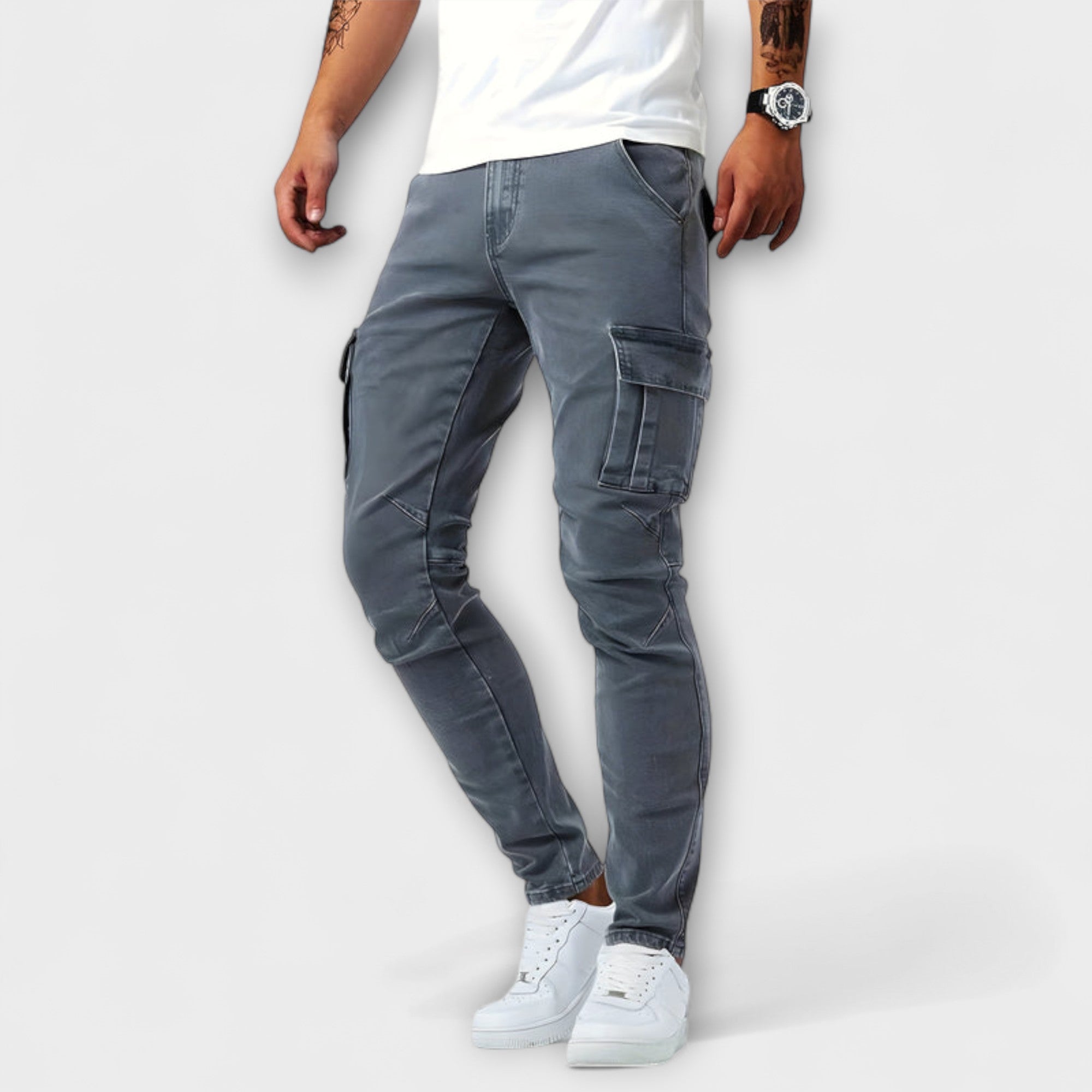 Velmorin™ | Stretch Cargo Jeans