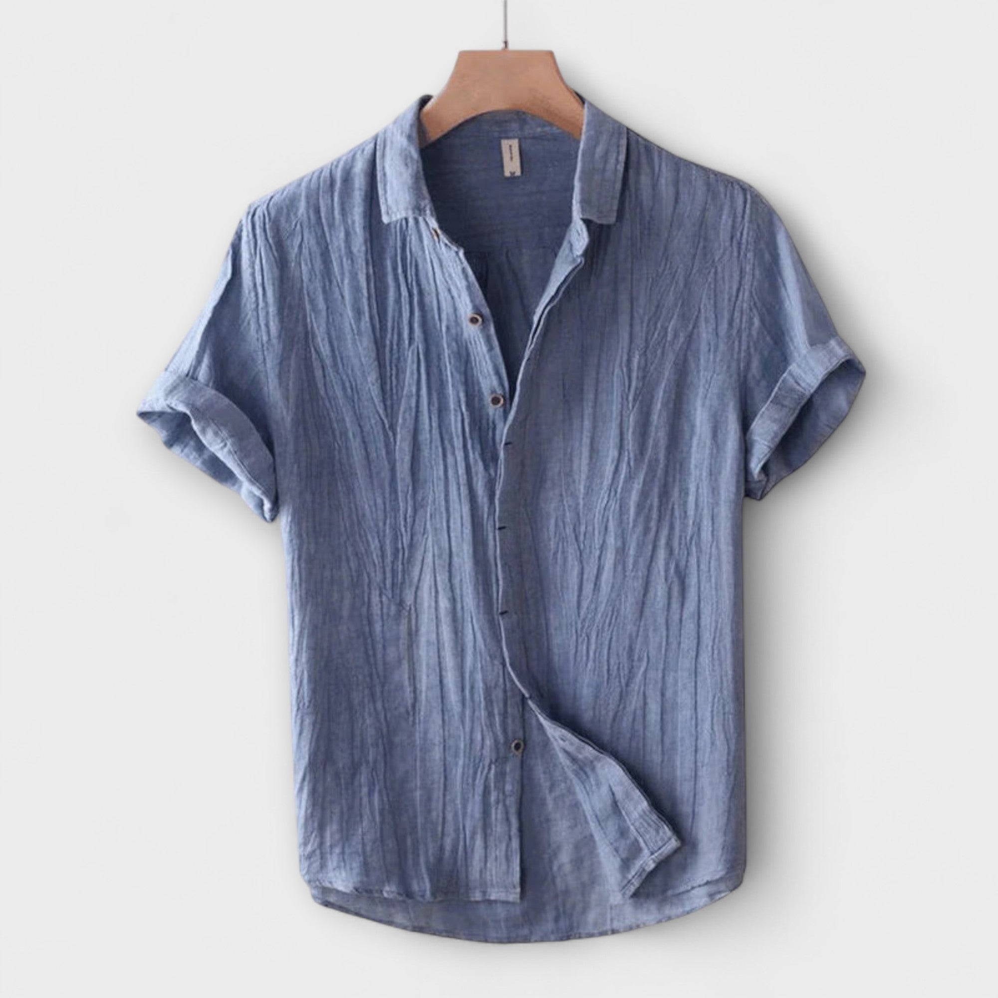 Velmorin™ | Merlot Linen Shirt
