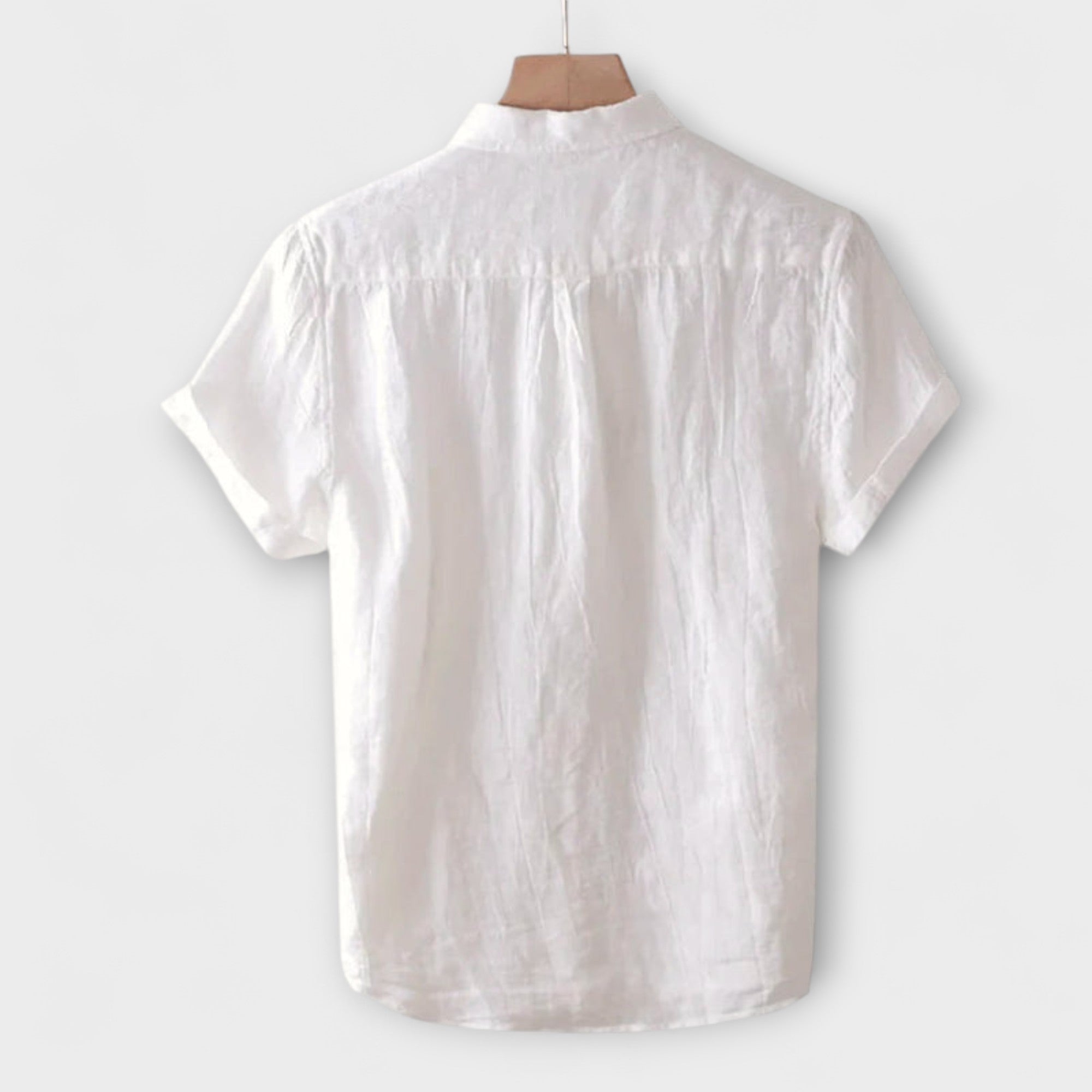 Velmorin™ | Merlot Linen Shirt