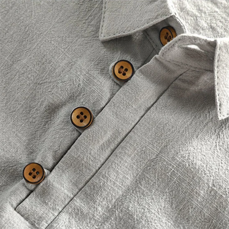 Velmorin™ | Cotton Linen Polo Shirt