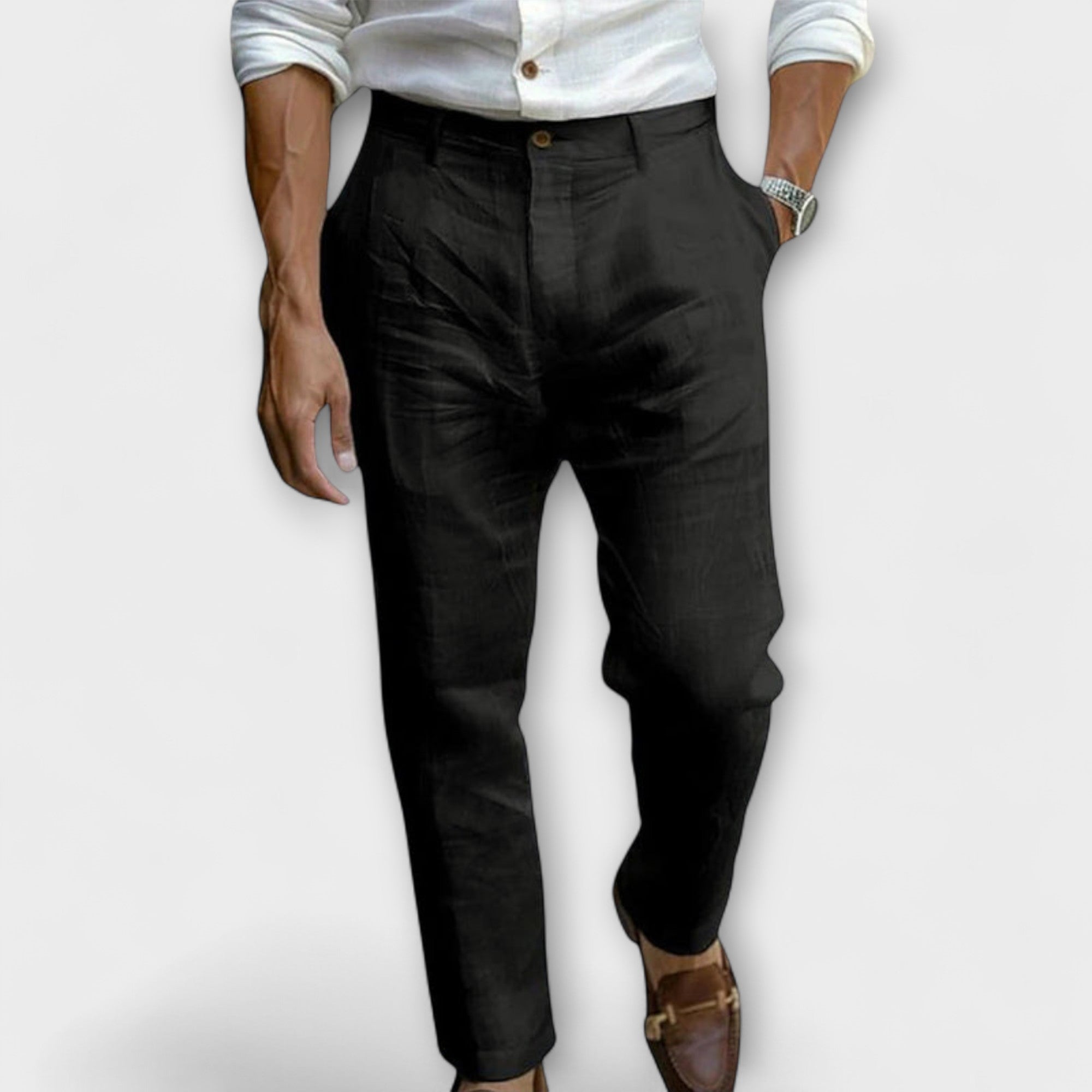 Velmorin™ | Elegant Linen Trousers