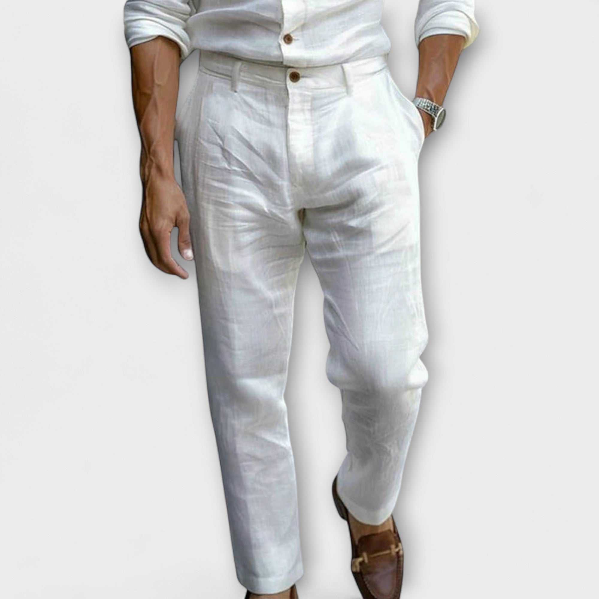 Velmorin™ | Elegant Linen Trousers