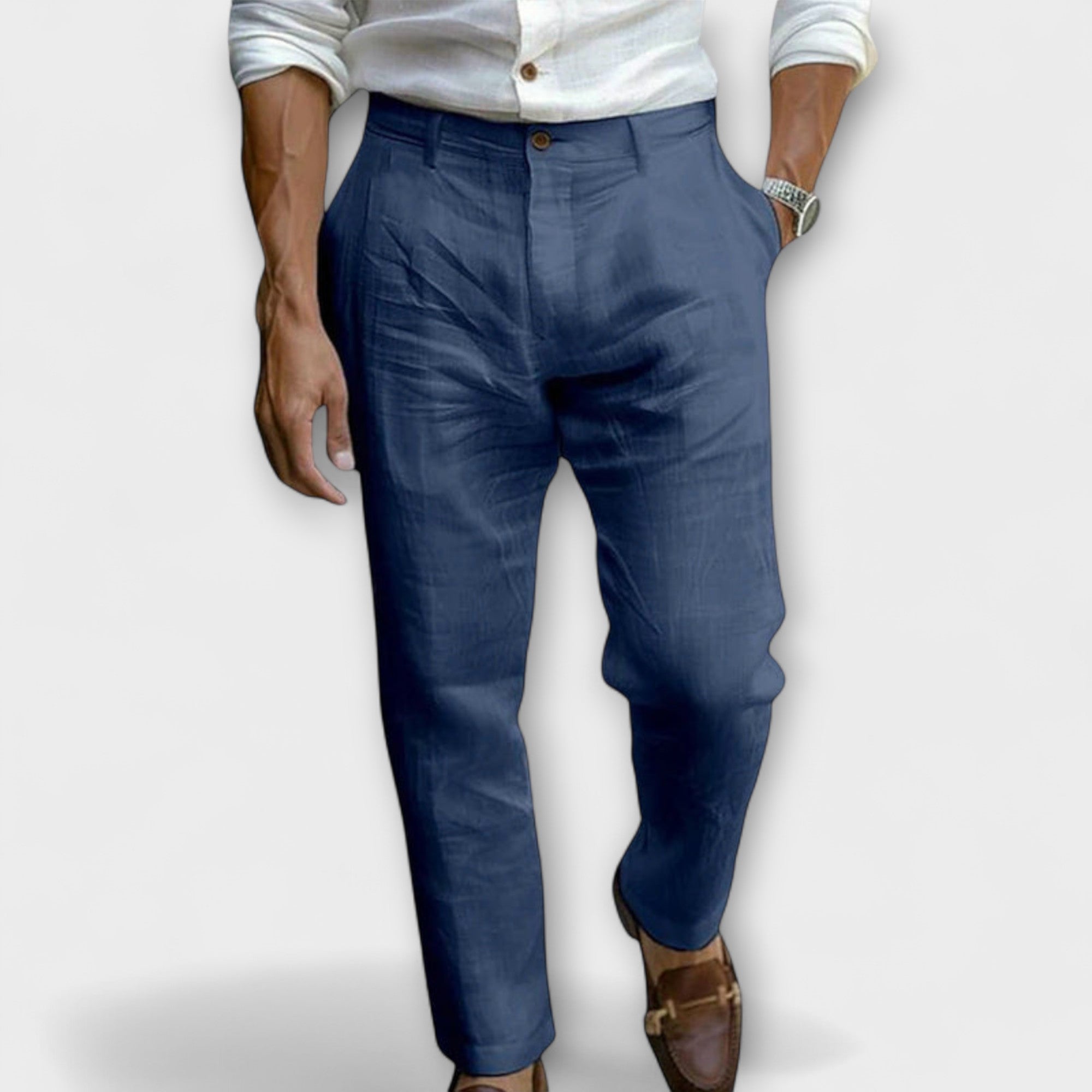 Velmorin™ | Elegant Linen Trousers