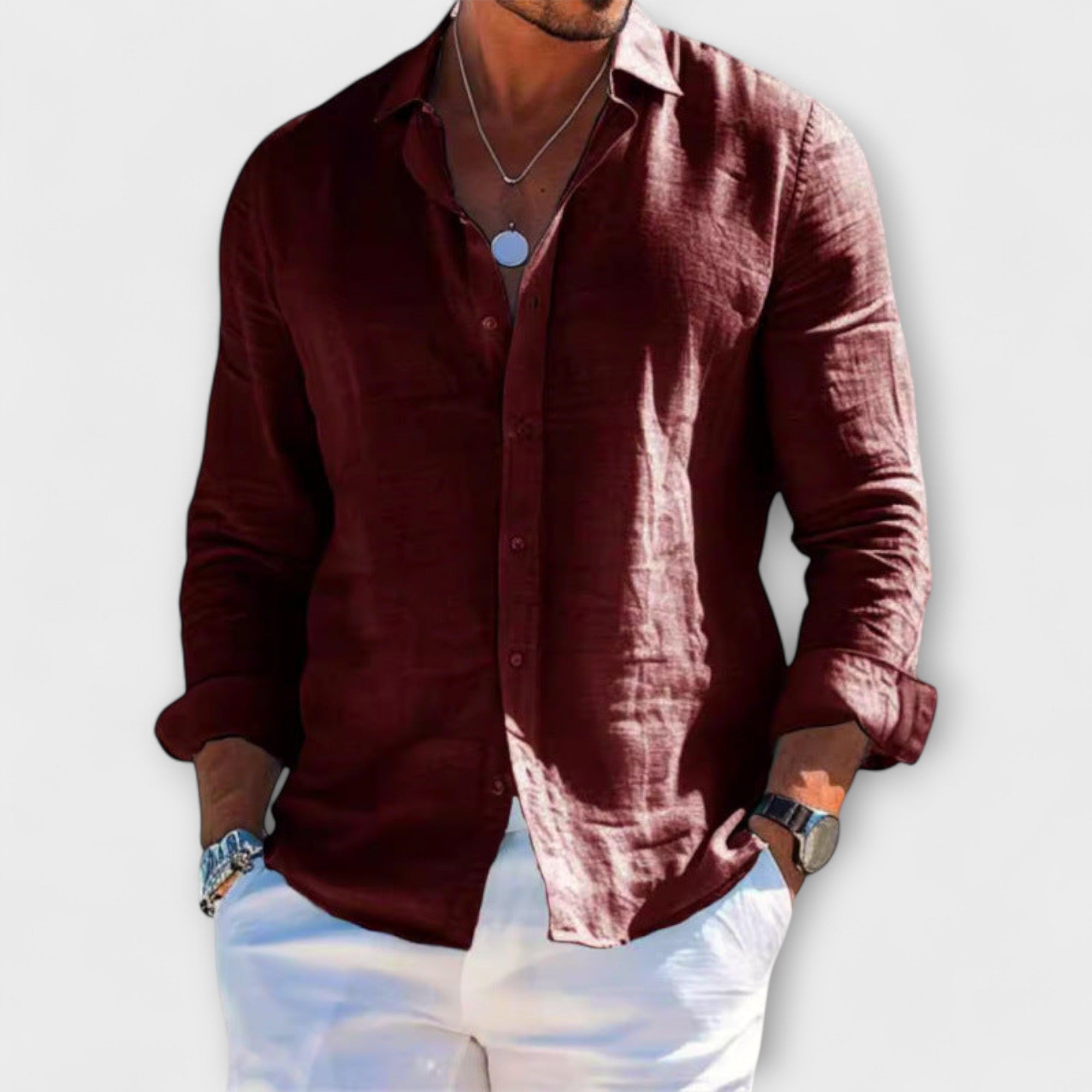 Velmorin™ | Elegant Long-Sleeve Shirt