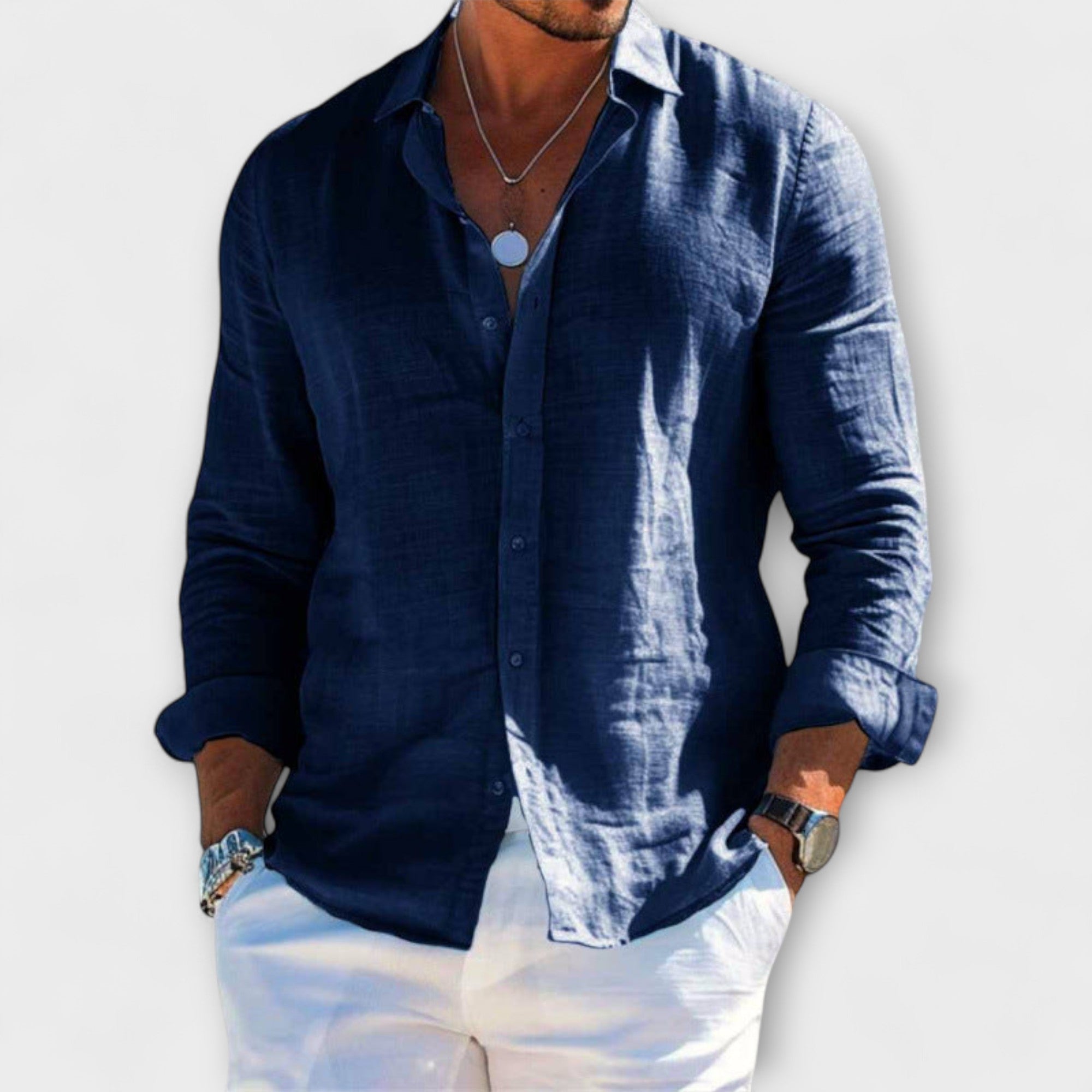 Velmorin™ | Elegant Long-Sleeve Shirt