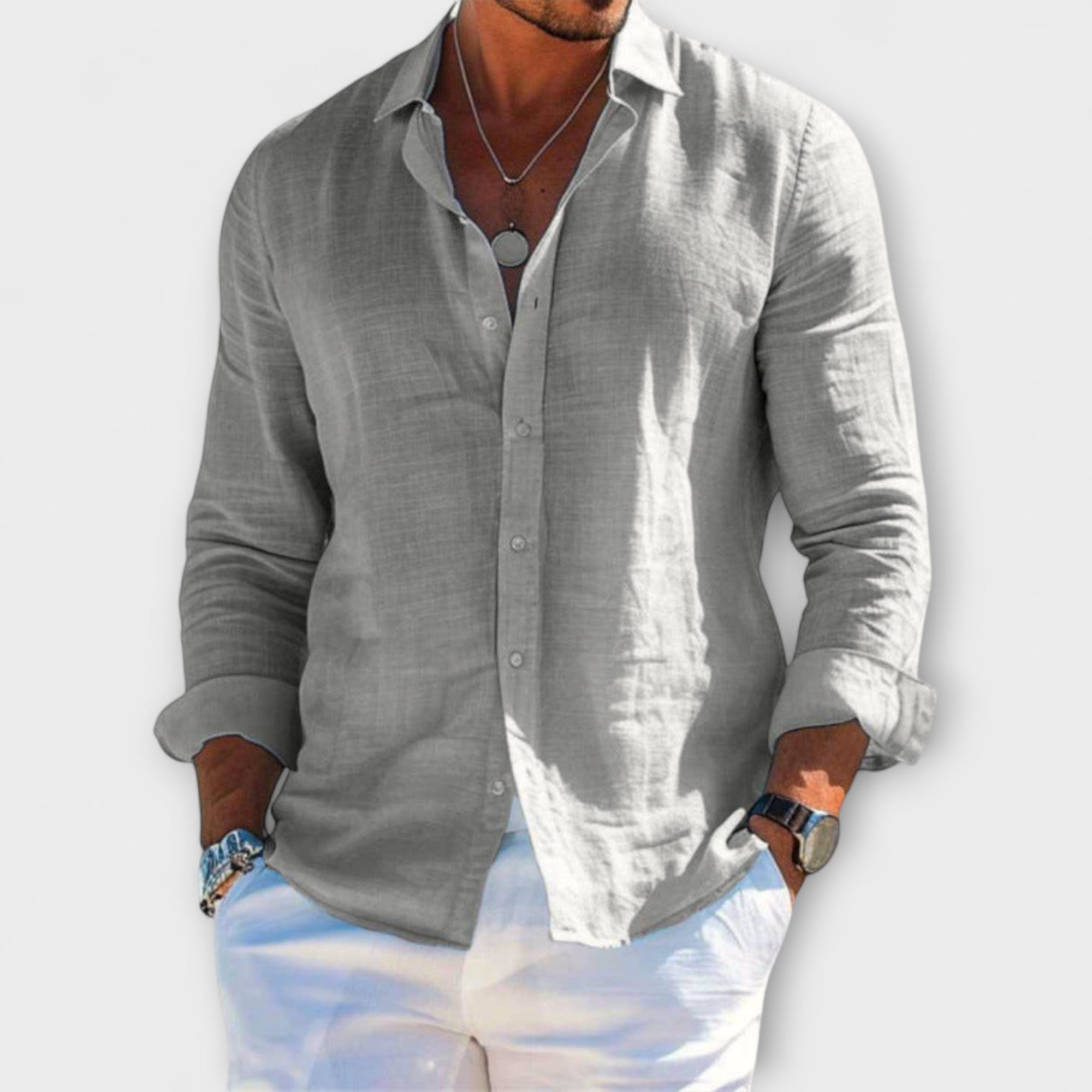 Velmorin™ | Elegant Long-Sleeve Shirt