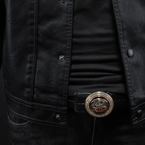 Velmorin™ | Modern Leather Jacket