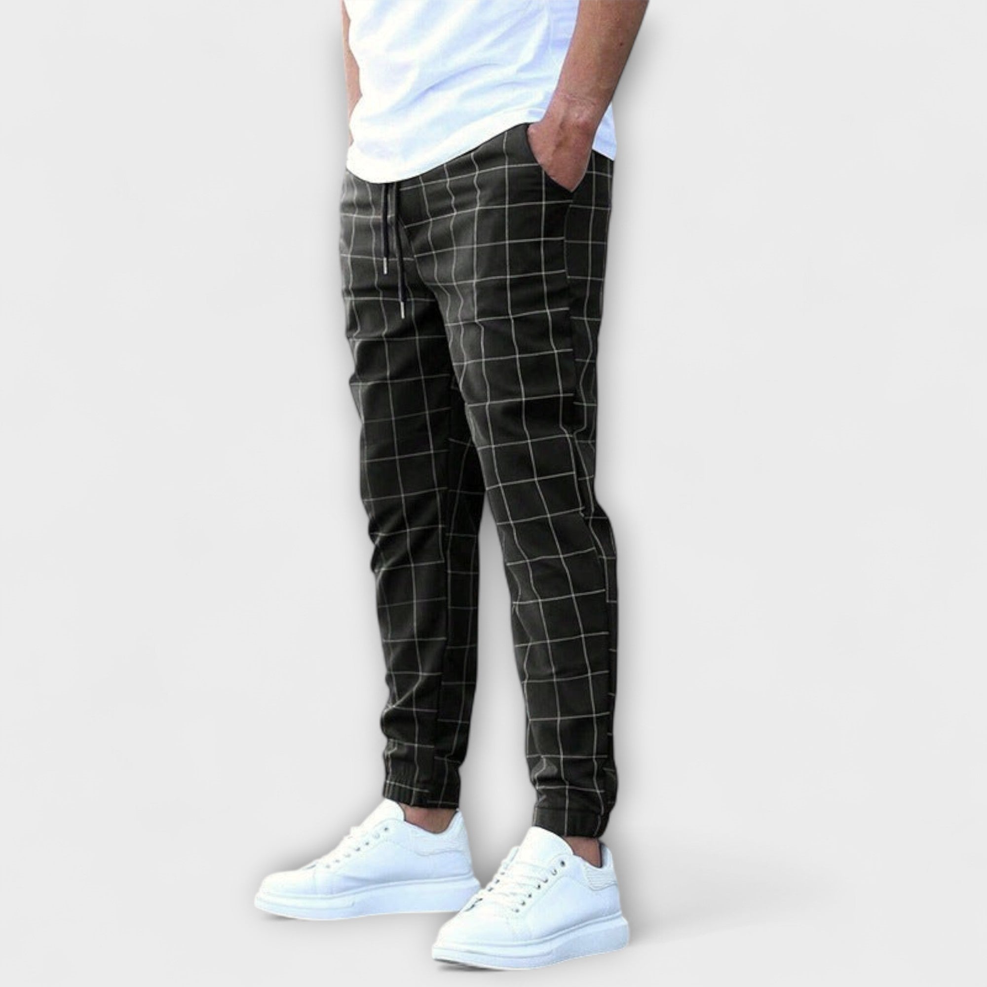Velmorin™ | Checked Jogger Trousers