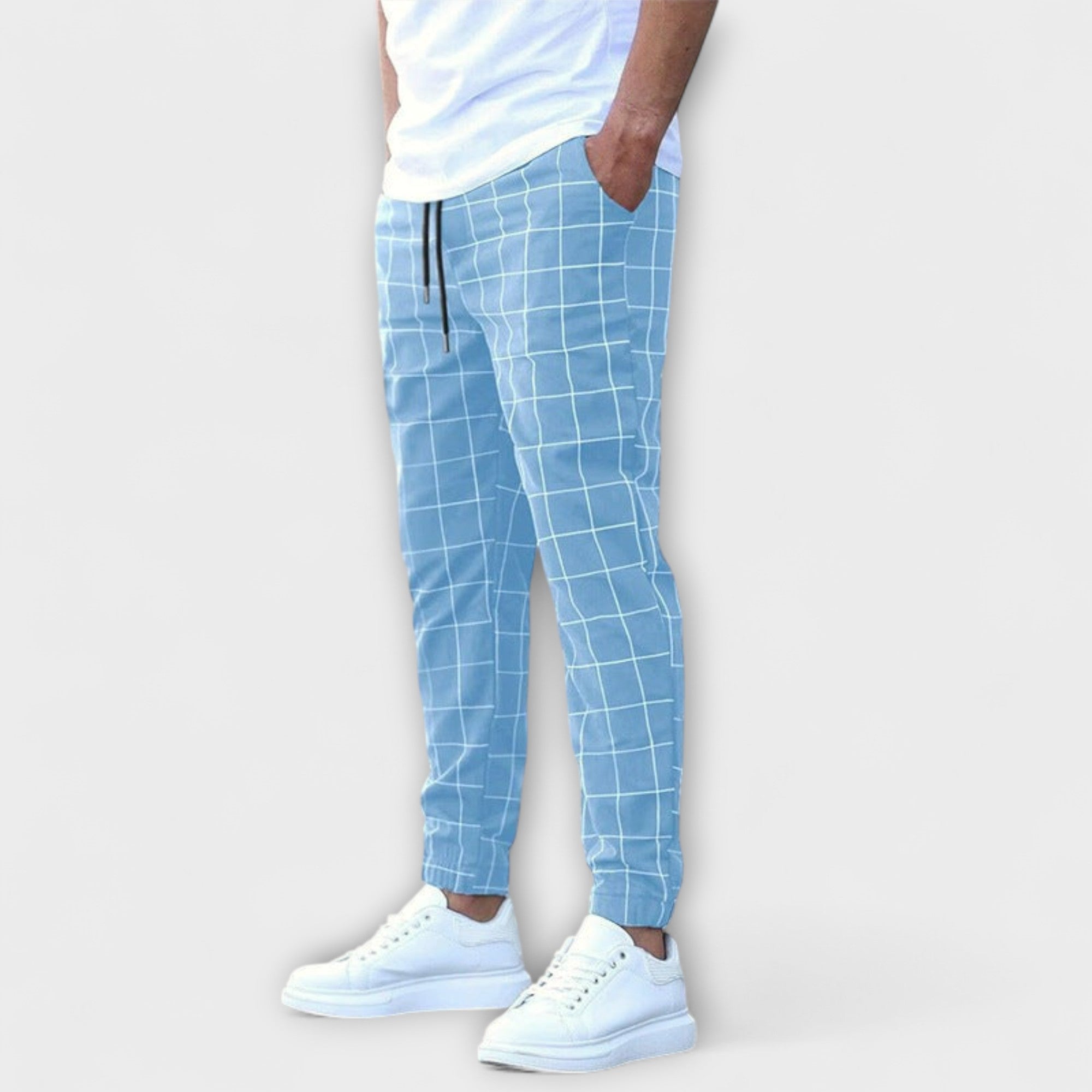 Velmorin™ | Checked Jogger Trousers