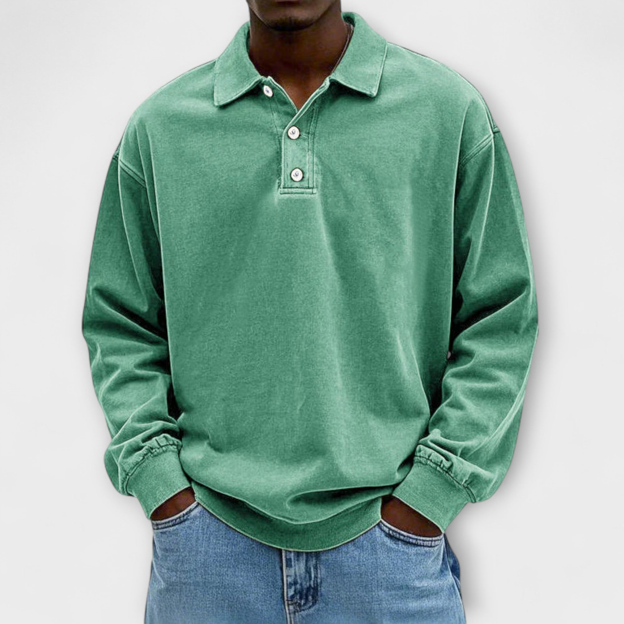 Velmorin™ | Casual Long-Sleeved Polo Shirt
