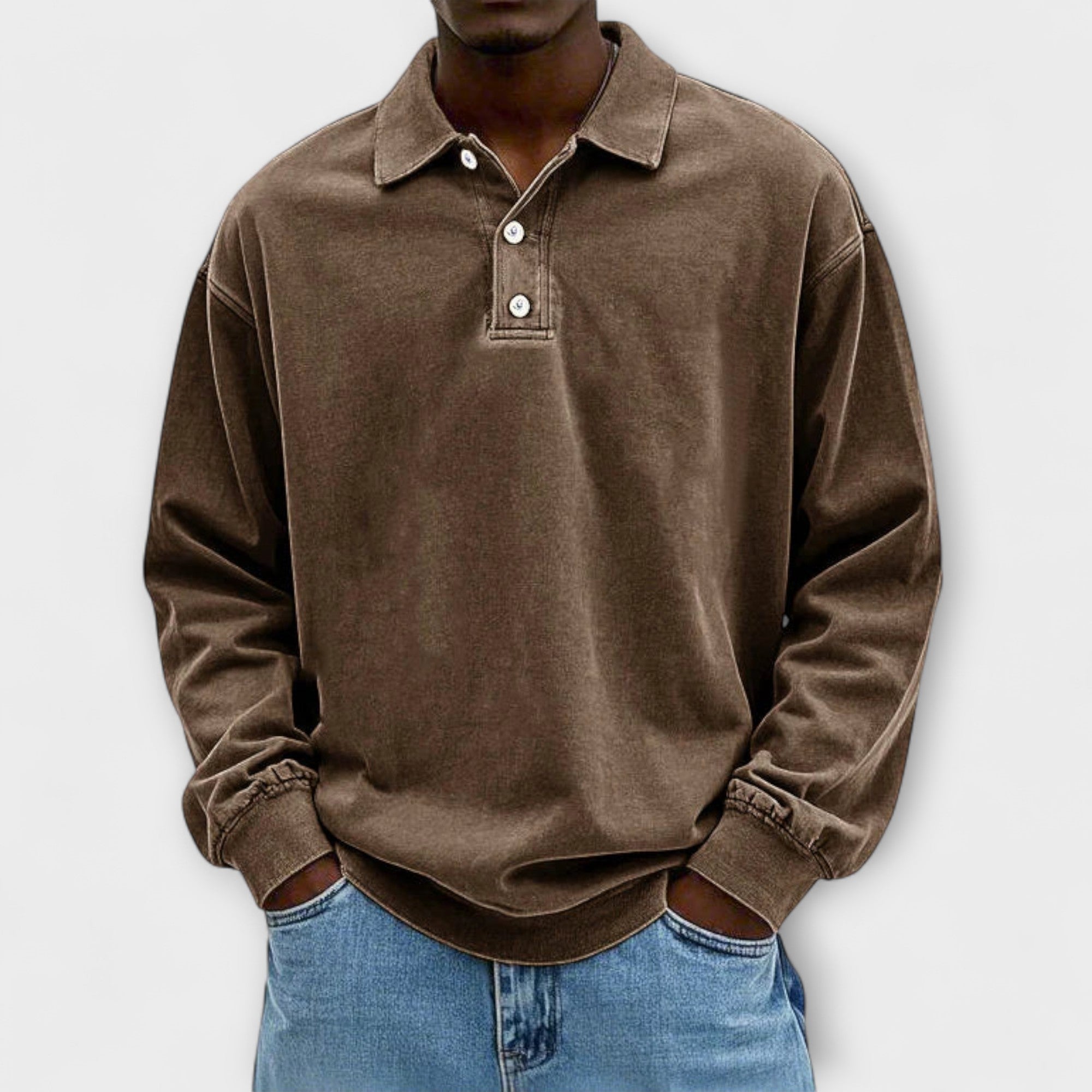 Velmorin™ | Casual Long-Sleeved Polo Shirt