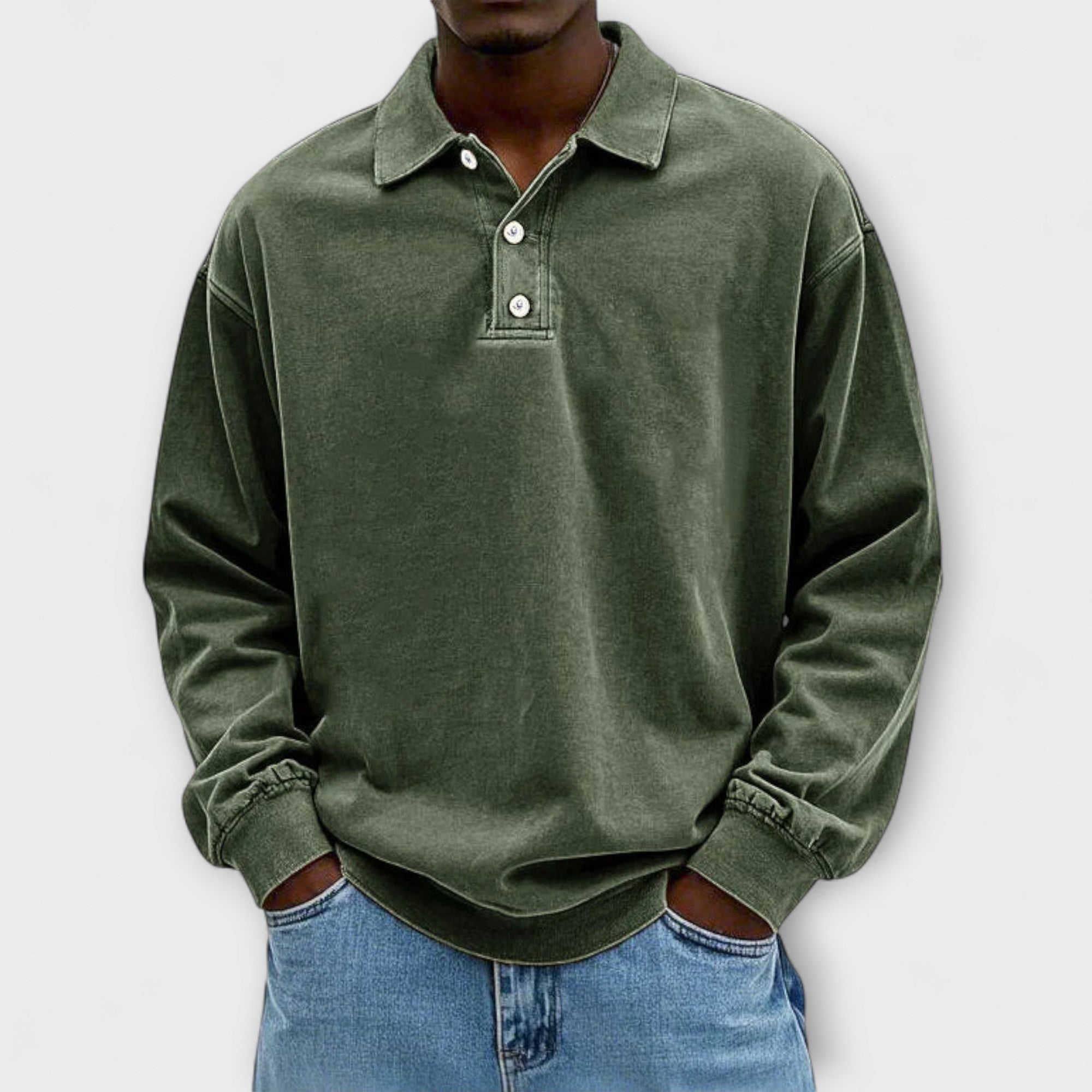 Velmorin™ | Casual Long-Sleeved Polo Shirt