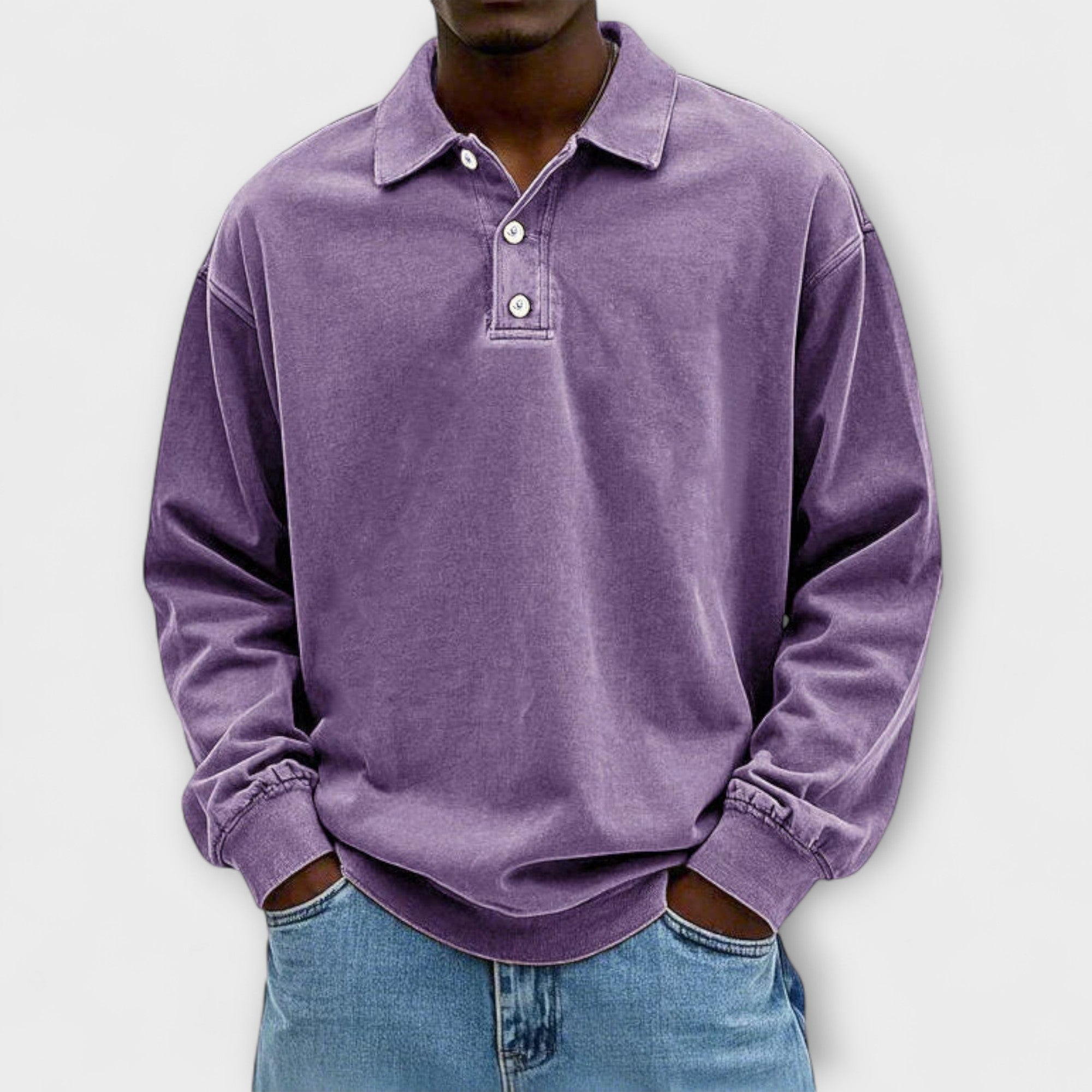 Velmorin™ | Casual Long-Sleeved Polo Shirt
